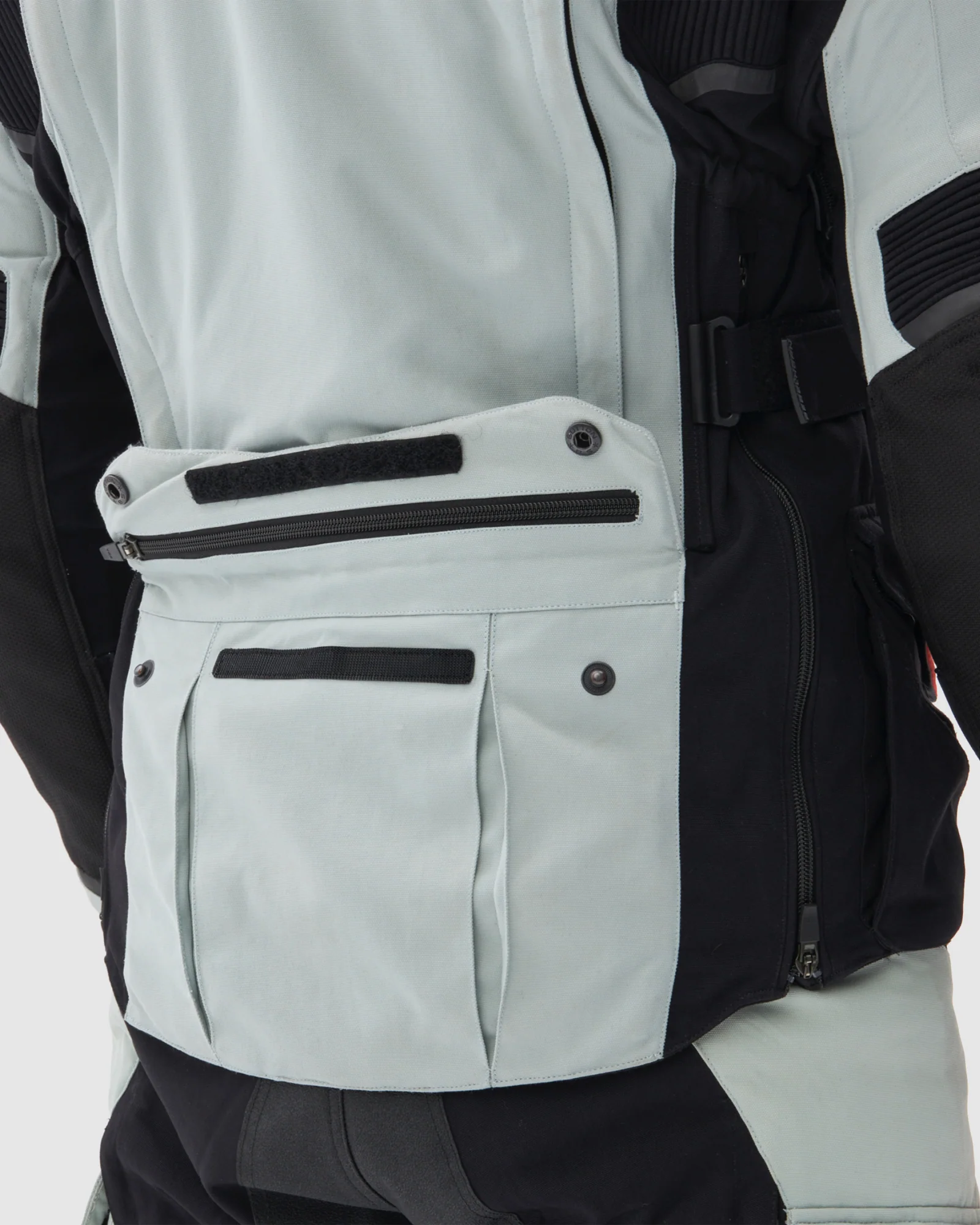Range Motorcycle Jacket Grey - Image 10