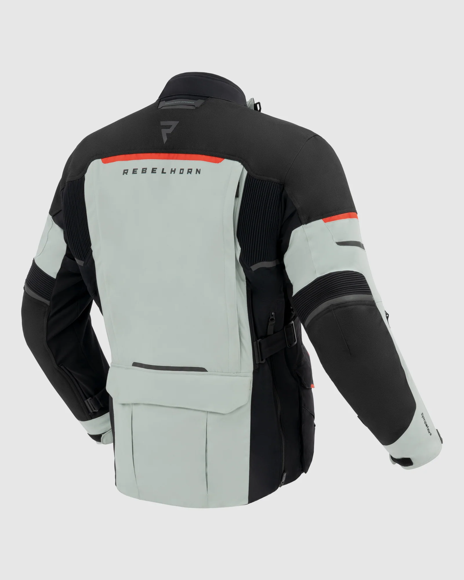 Range Motorcycle Jacket Grey - Image 2