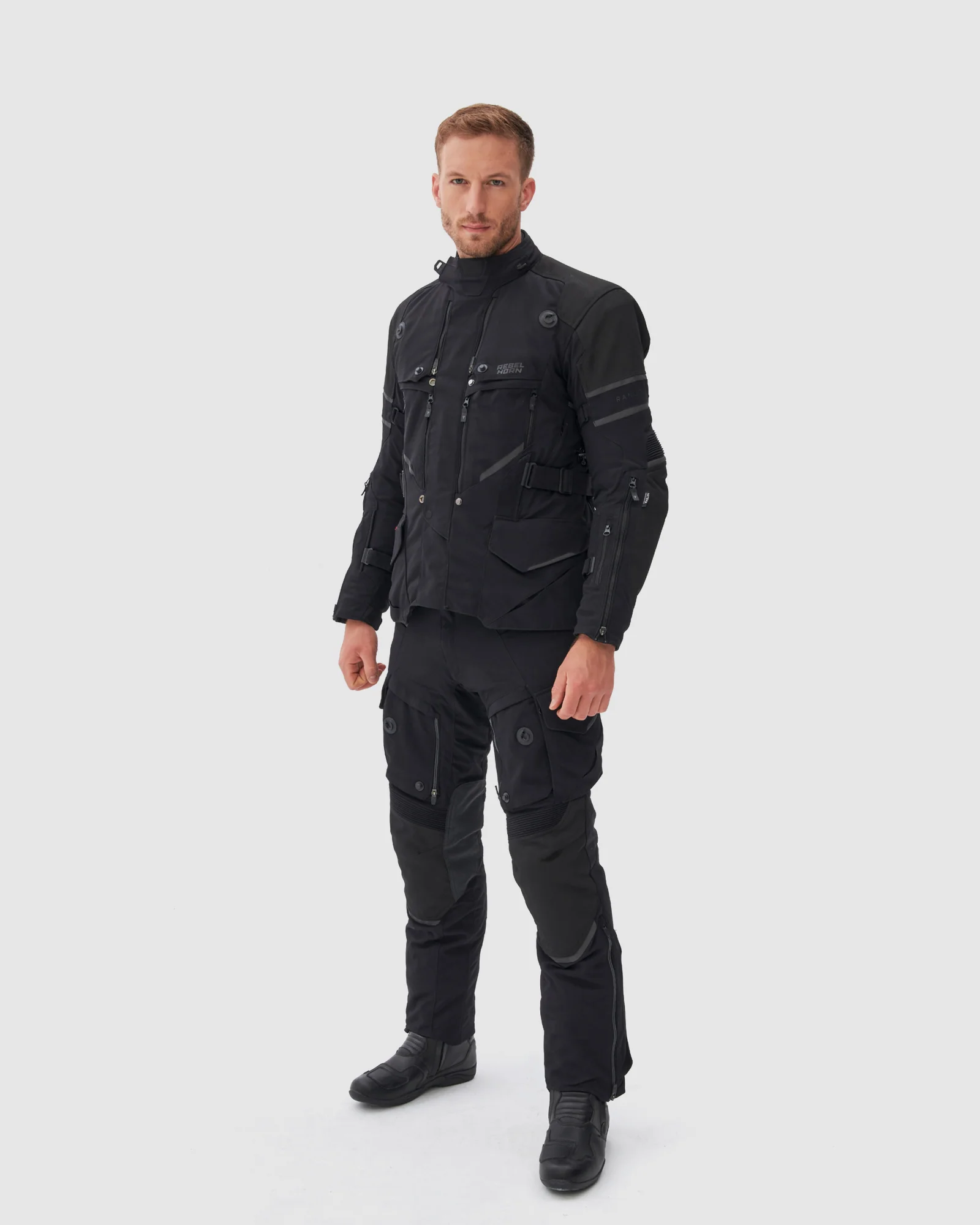 Range Motorcycle Pants Black - Image 12