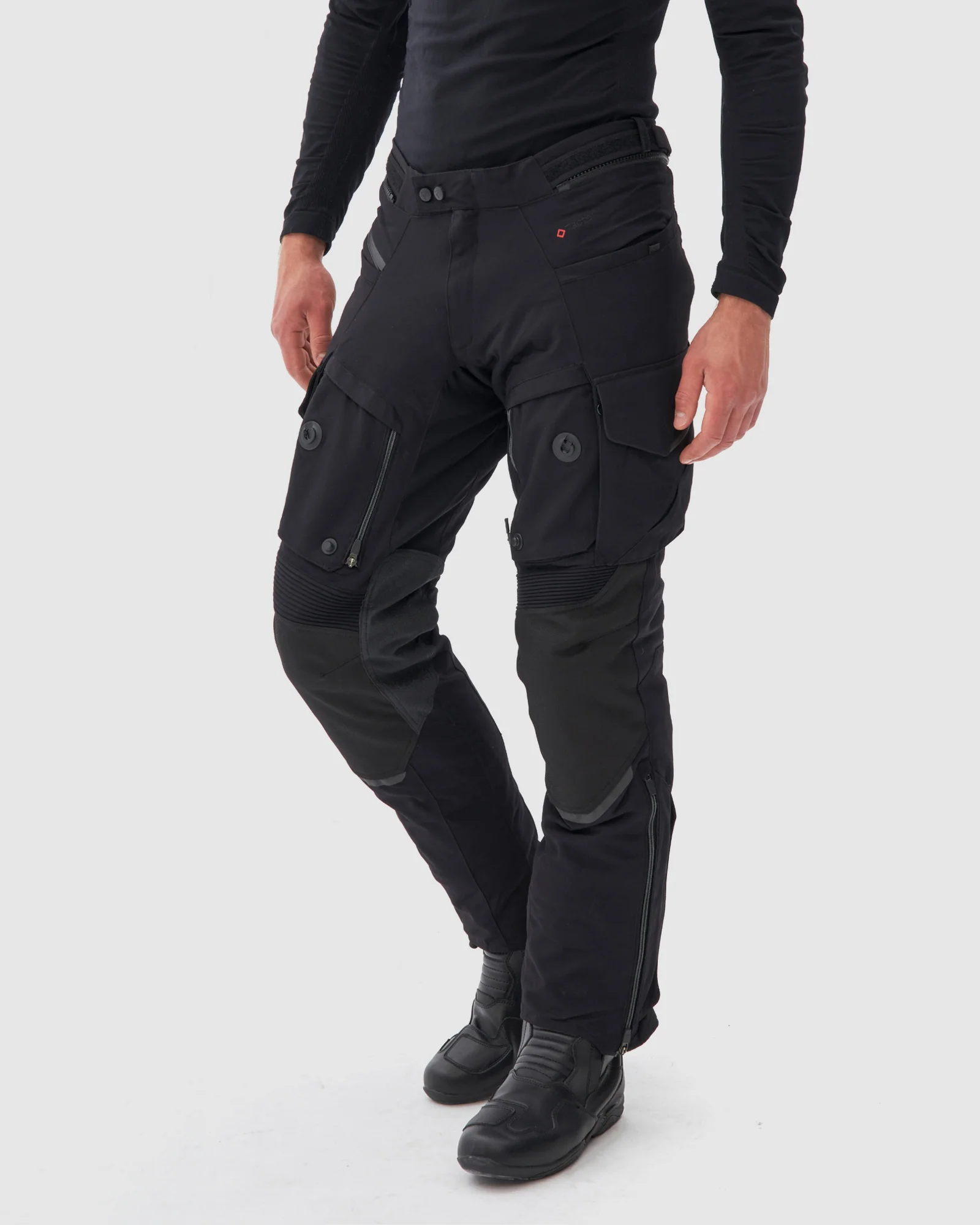 Range Motorcycle Pants Black - Image 3