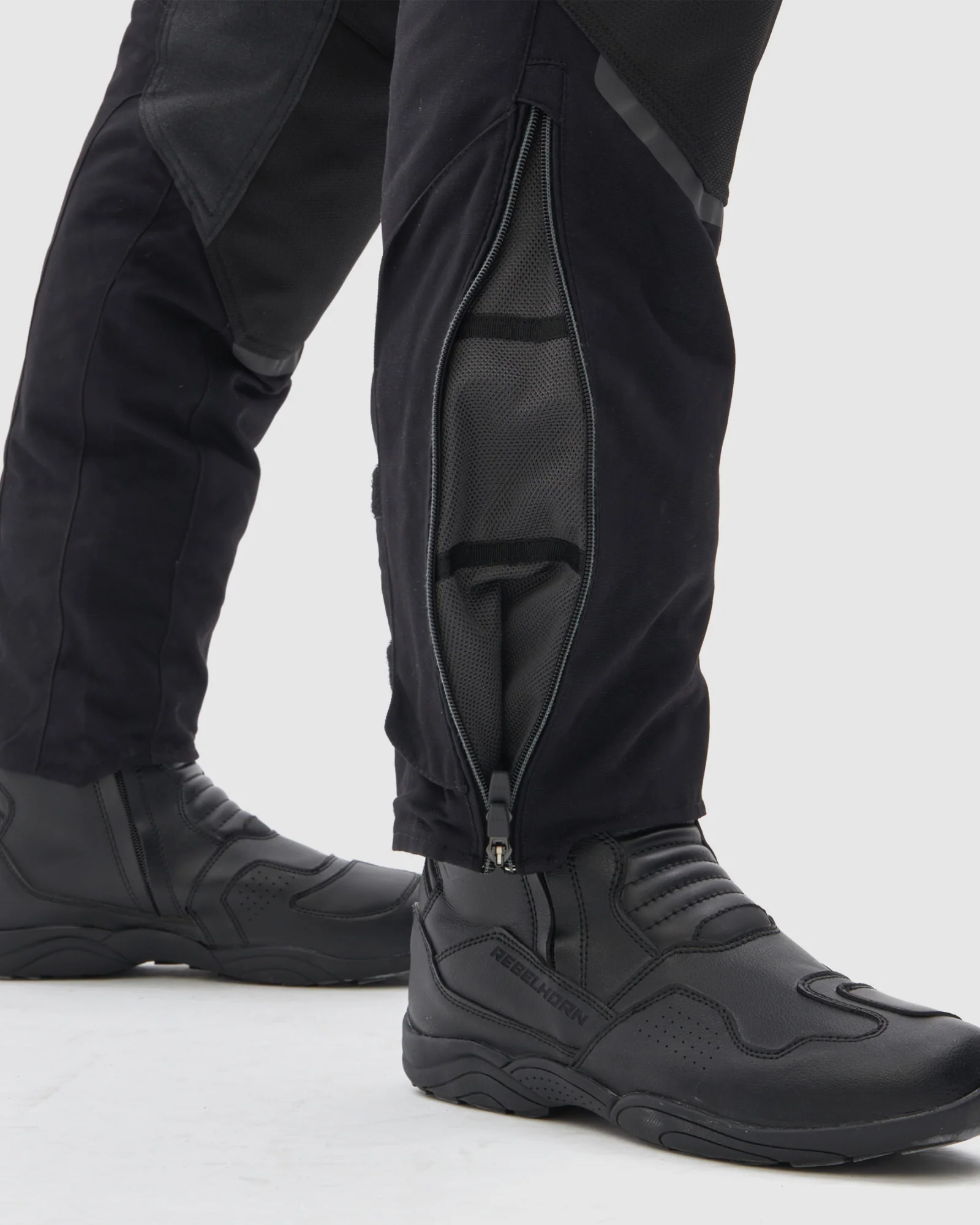 Range Motorcycle Pants Black - Image 9
