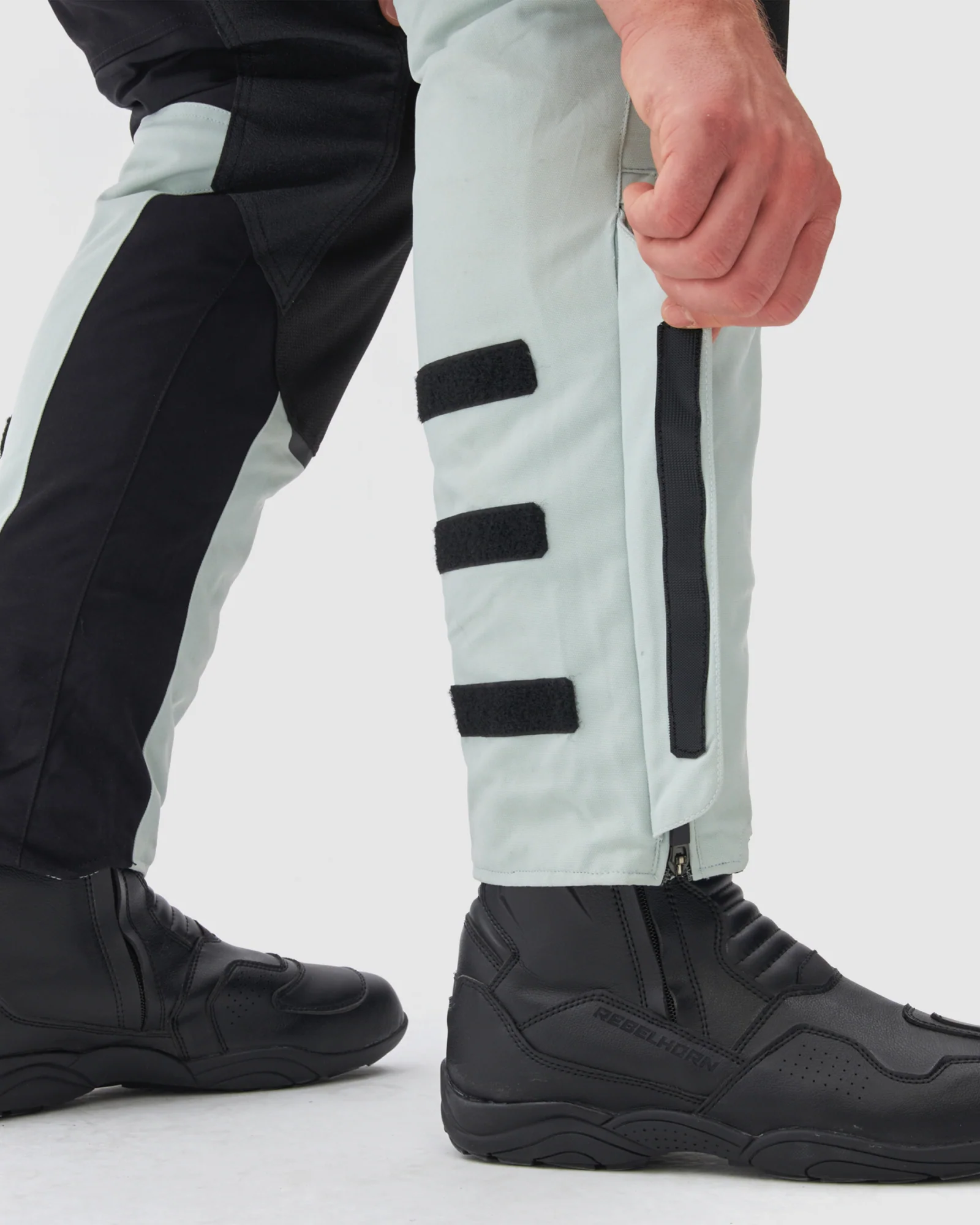 Range Motorcycle Pants Grey - Image 10
