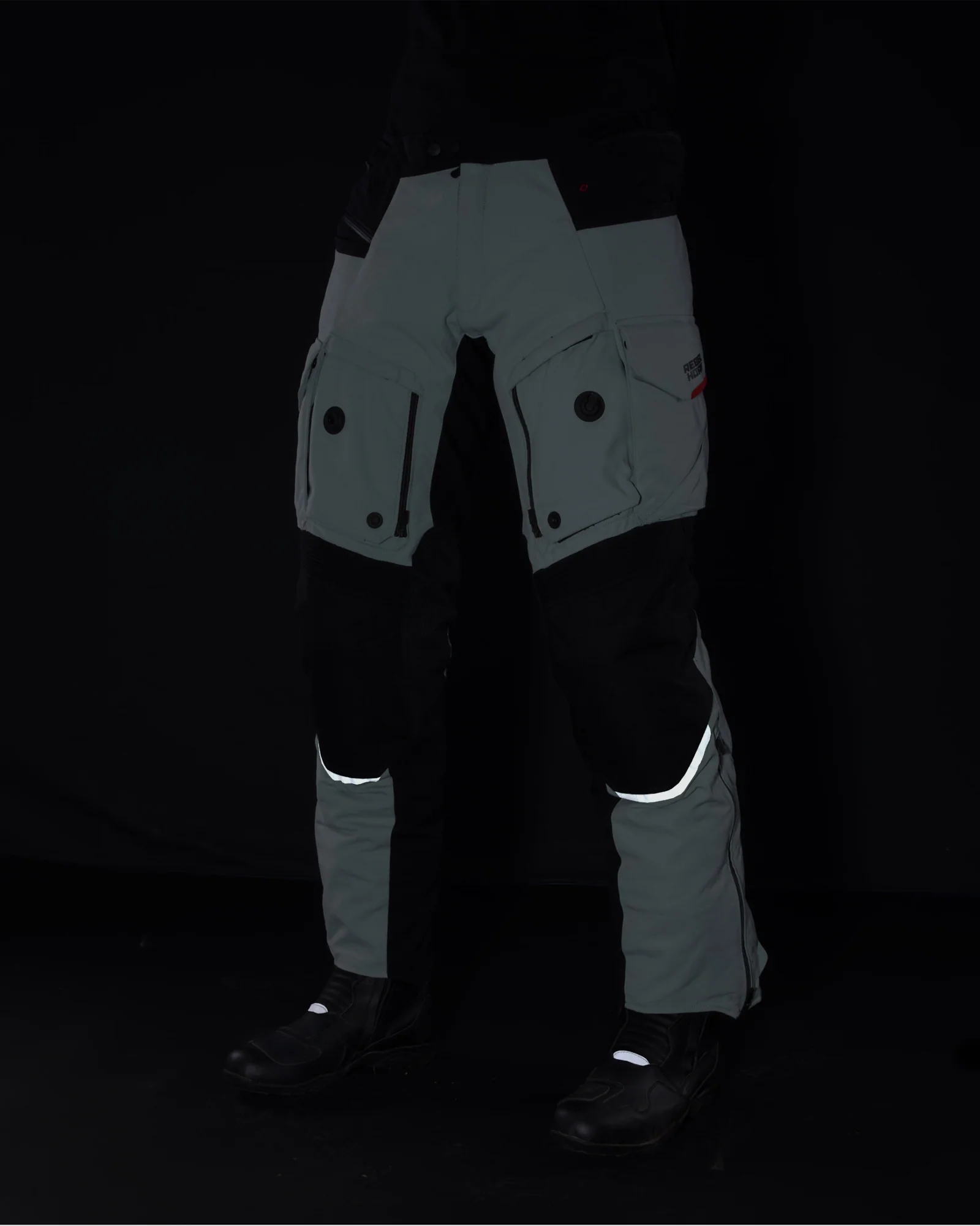 Range Motorcycle Pants Grey - Image 11