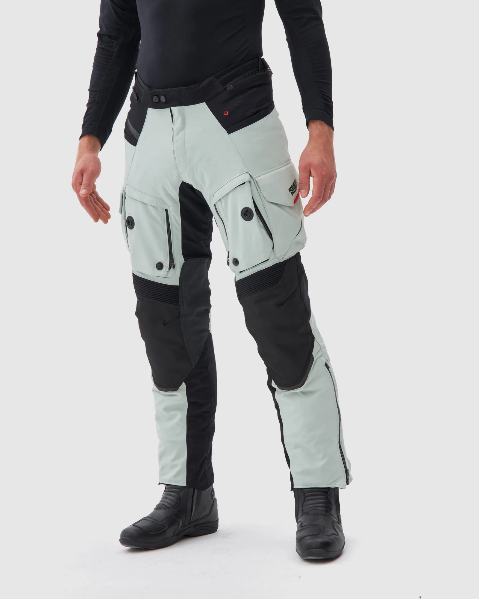 Range Motorcycle Pants Grey - Image 3