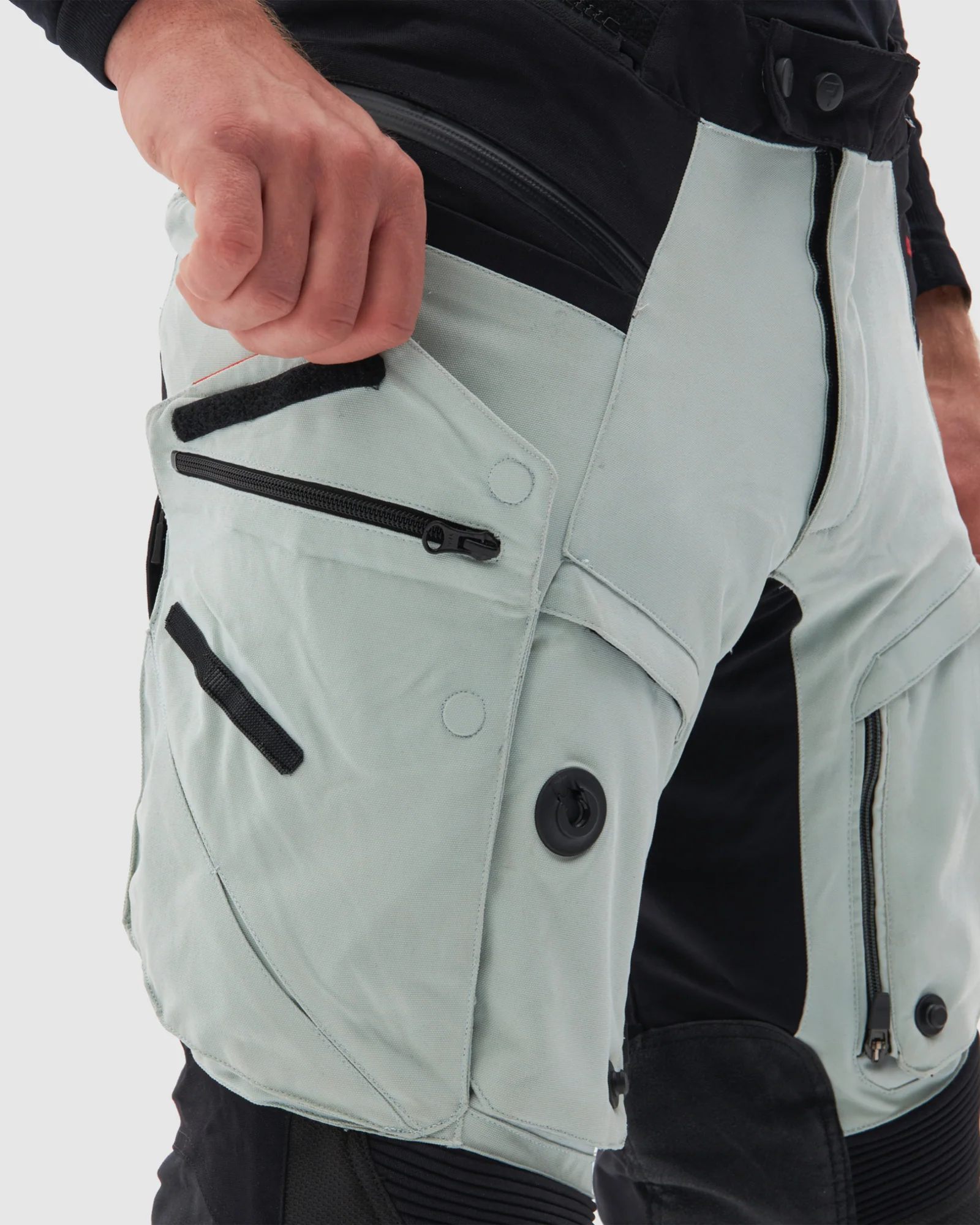 Range Motorcycle Pants Grey - Image 6