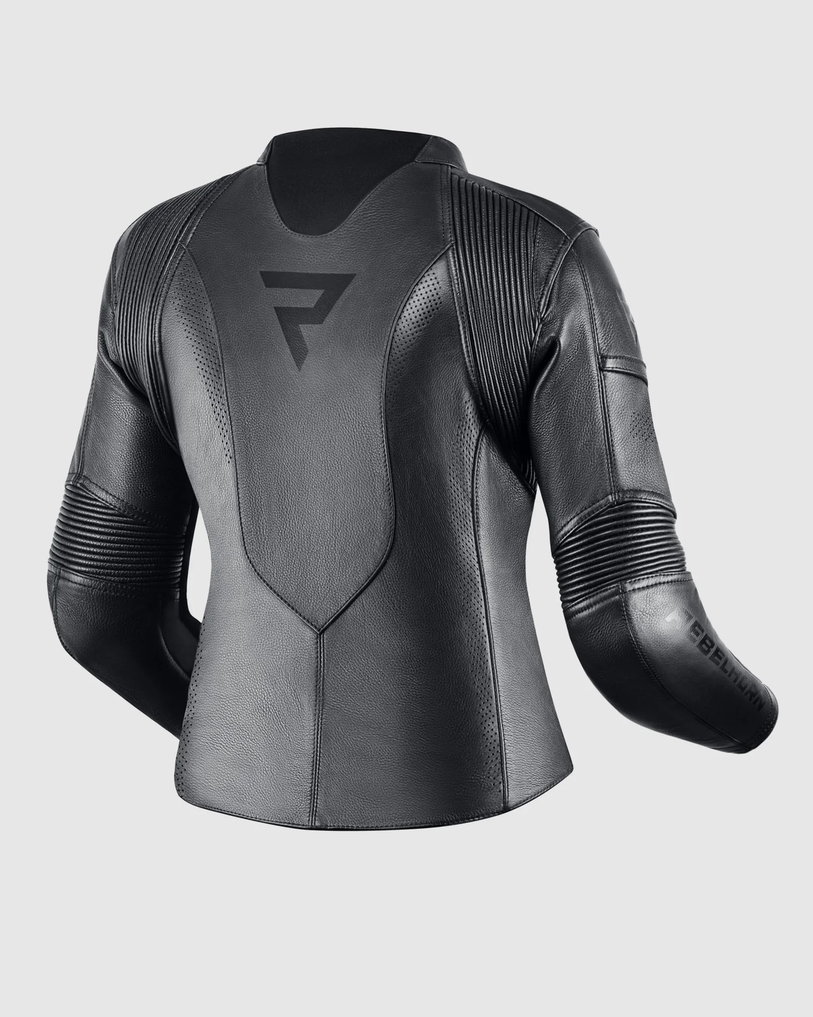 Rebel Women's Motorcycle Jacket Black - Image 2