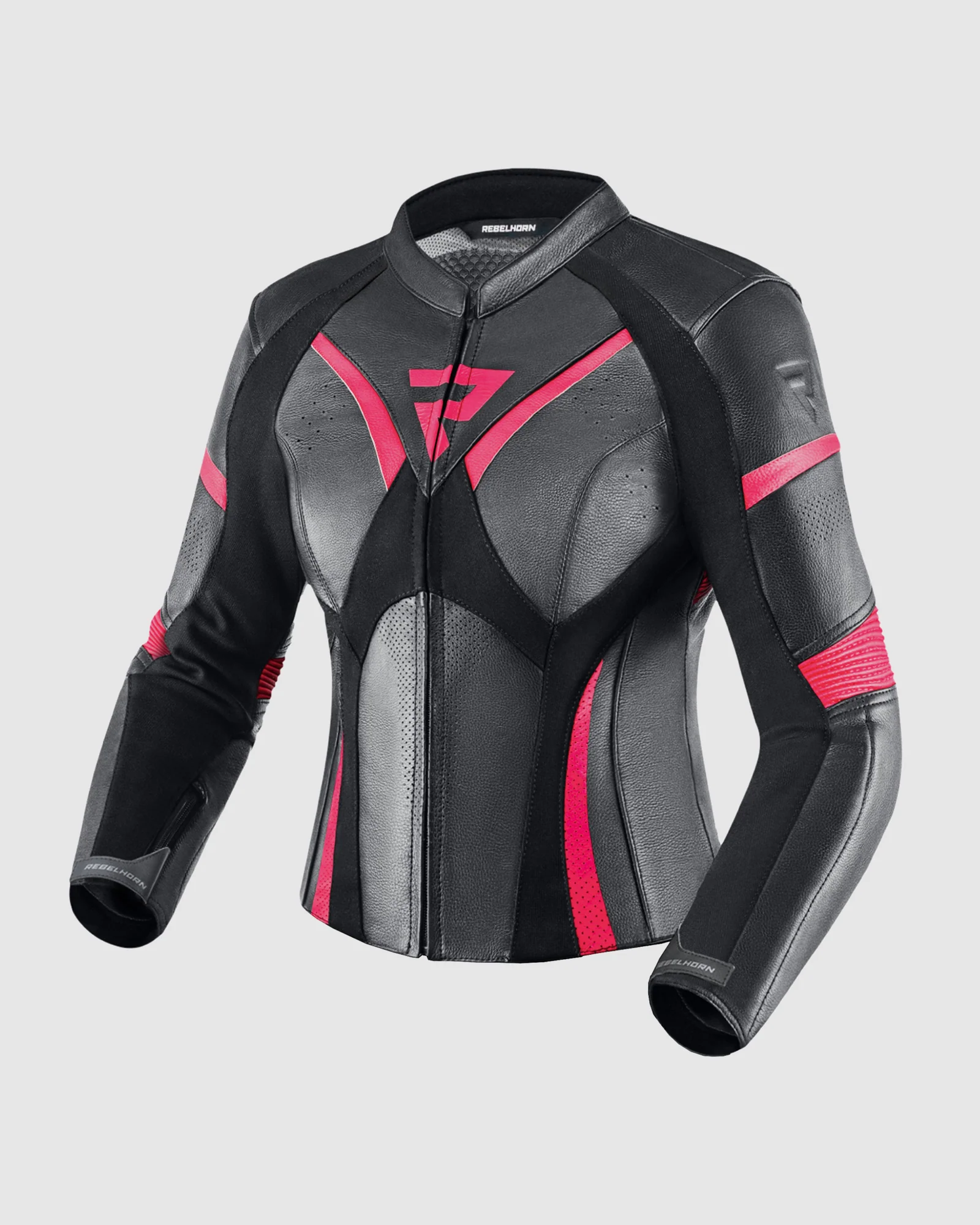 Rebel Women's Motorcycle Jacket Pink
