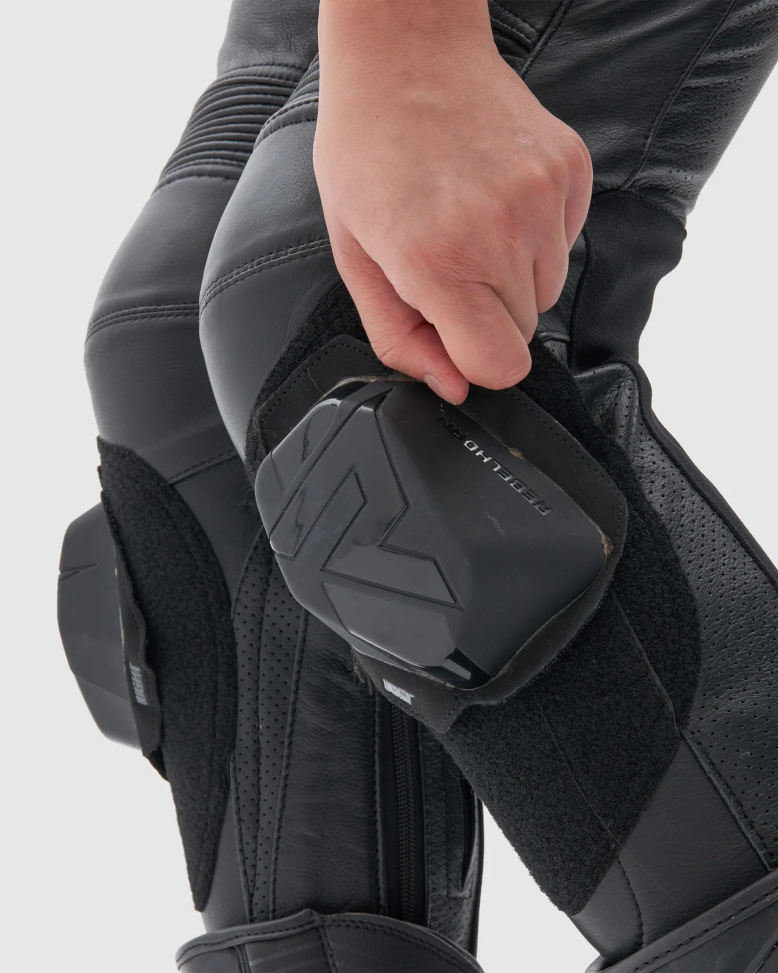 Rebel Women's Motorcycle Pants Black - Image 8