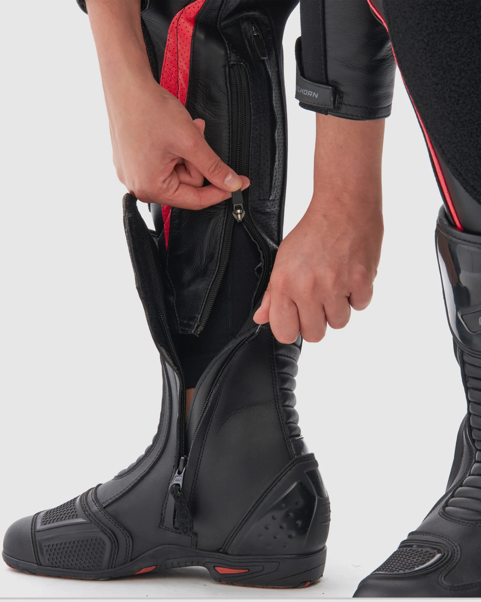 Rebel Women's Motorcycle Pants Pink - Image 7