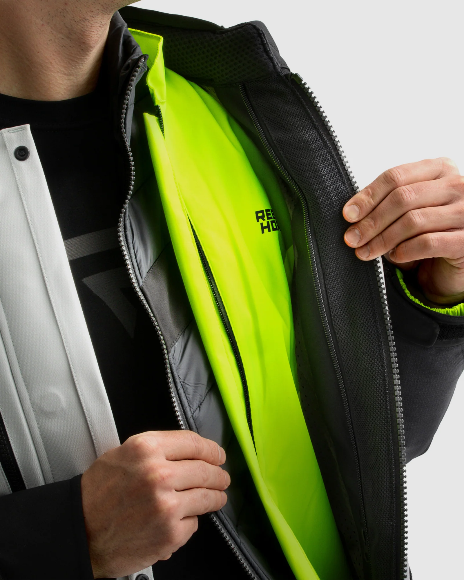 Hardy 3.0 Motorcycle Jacket Grey - Image 22