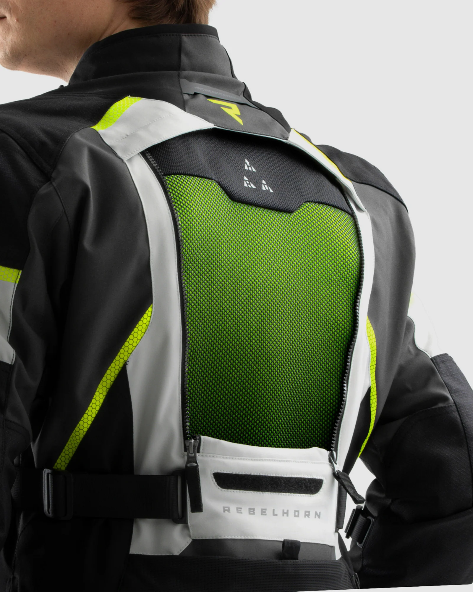 Hardy 3.0 Motorcycle Jacket Grey - Image 5