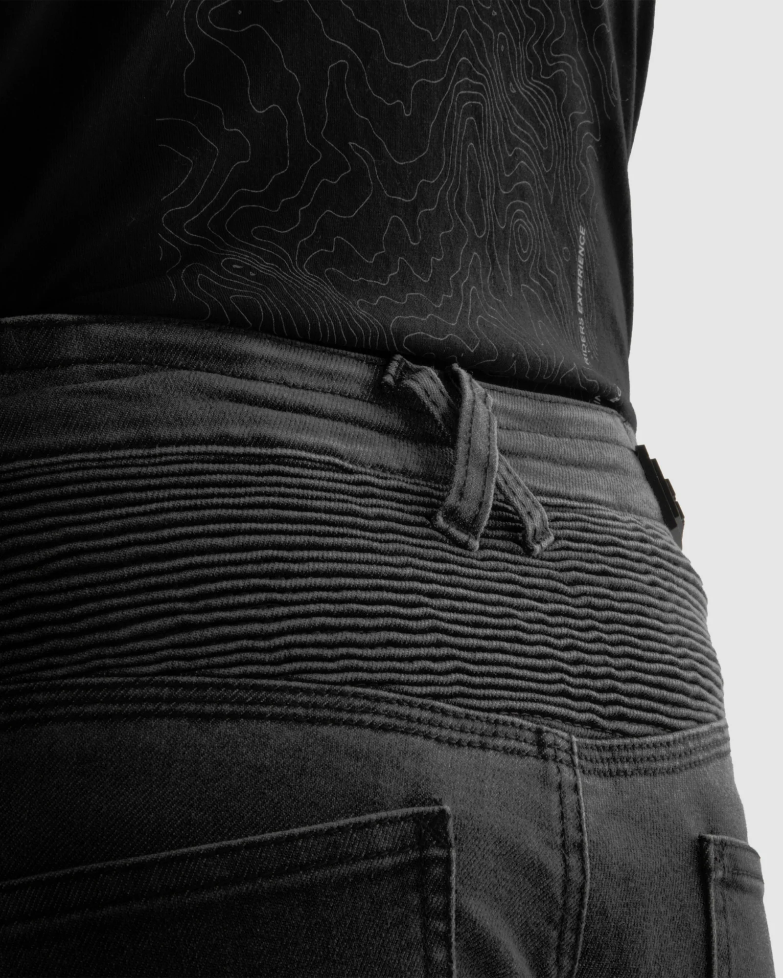 Revolt Motorcycle Jeans Black - Image 8