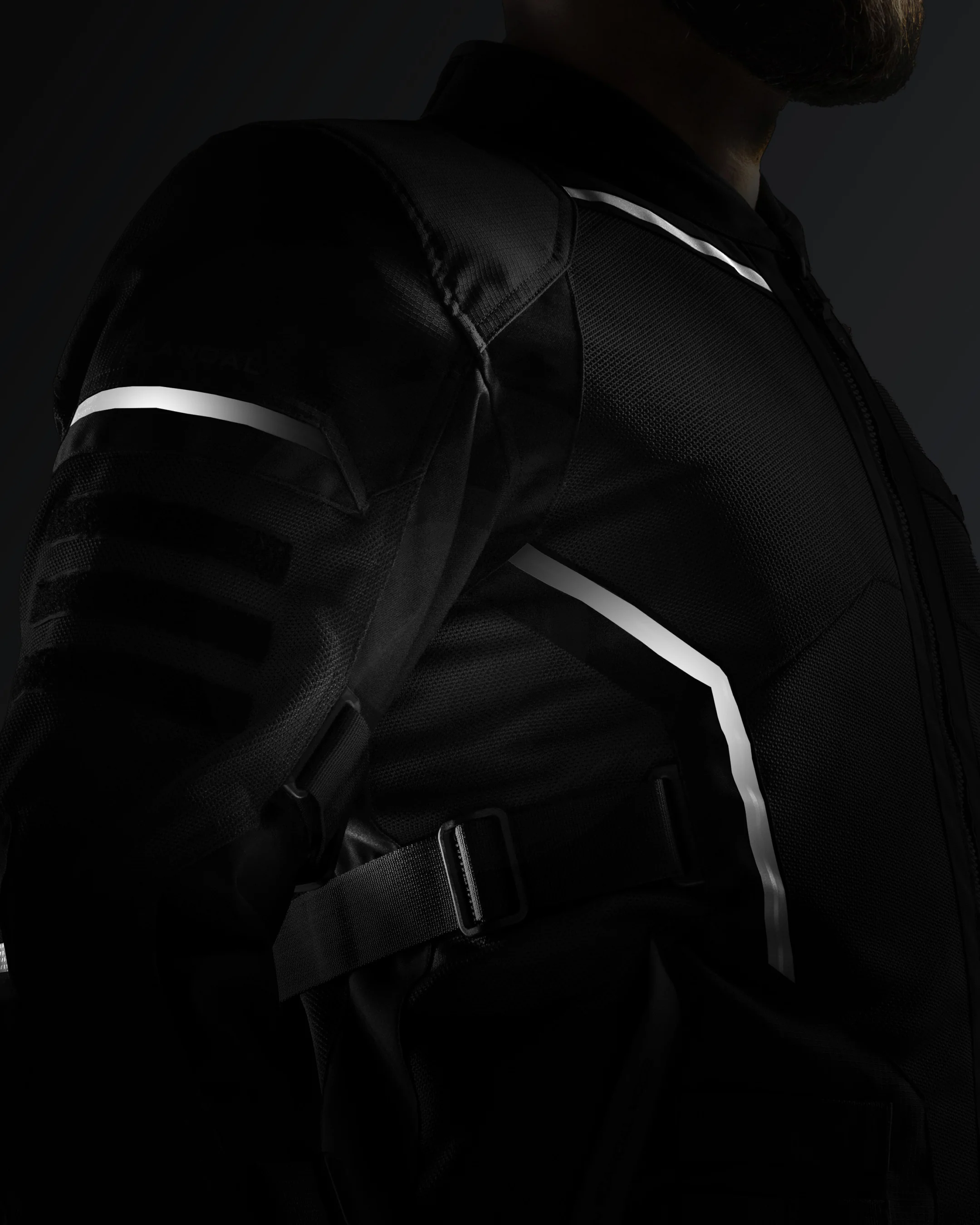 Scandal 3.0 Motorcycle Jacket Black - Image 12