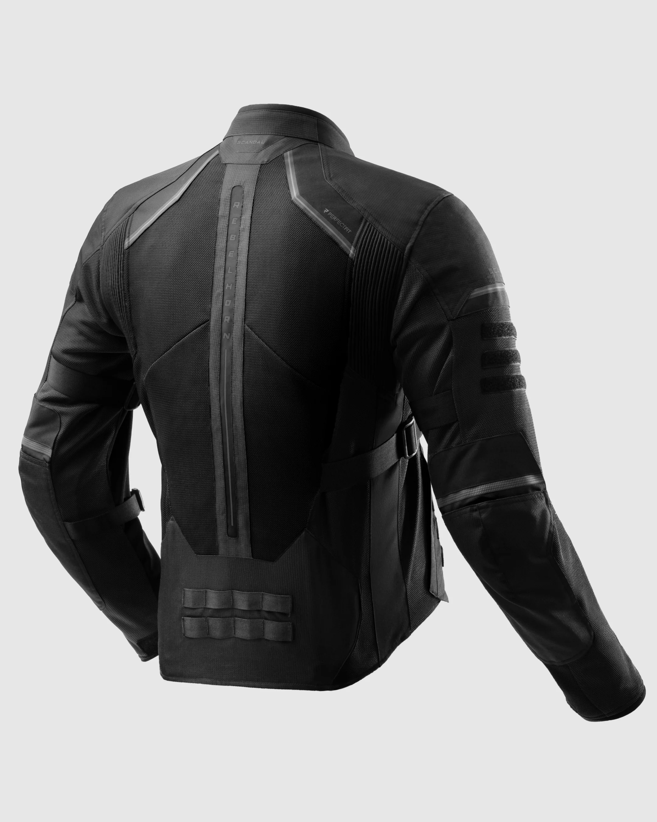 Scandal 3.0 Motorcycle Jacket Black - Image 2