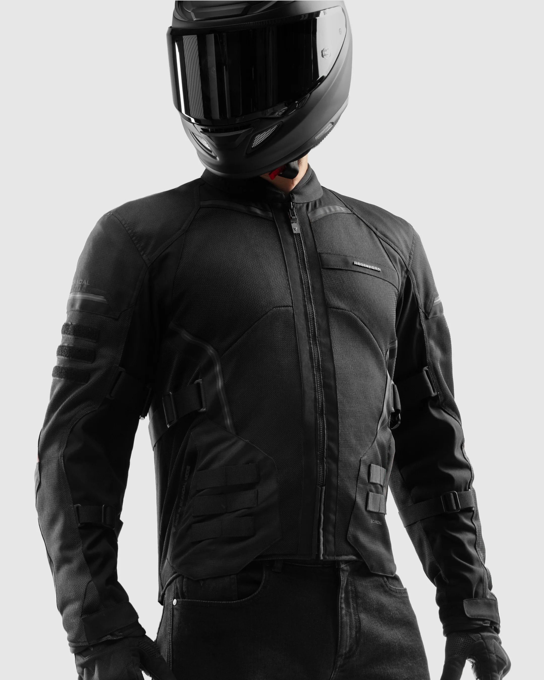Scandal 3.0 Motorcycle Jacket Black - Image 3