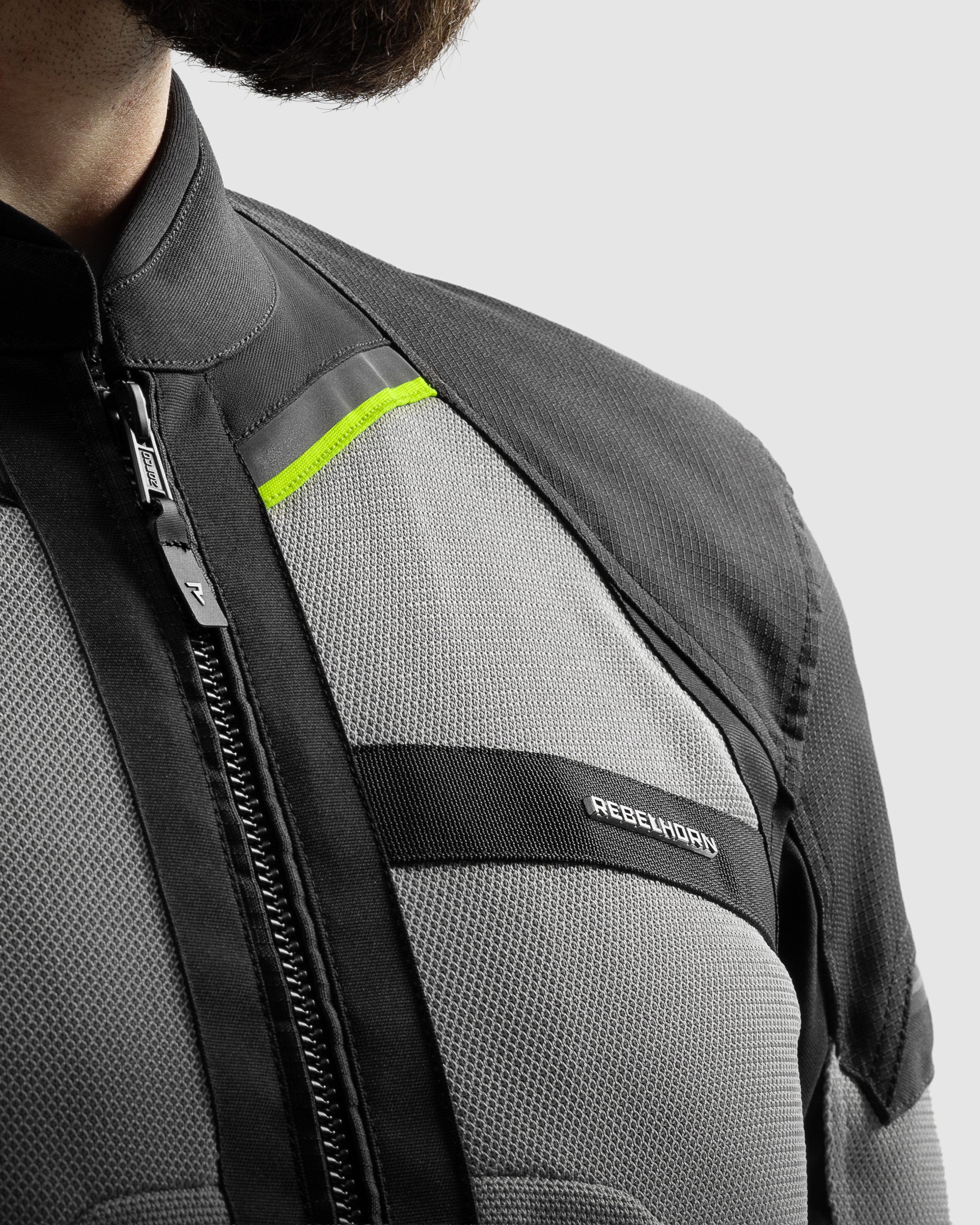 Scandal 3.0 Motorcycle Jacket Fluo Yellow - Image 6