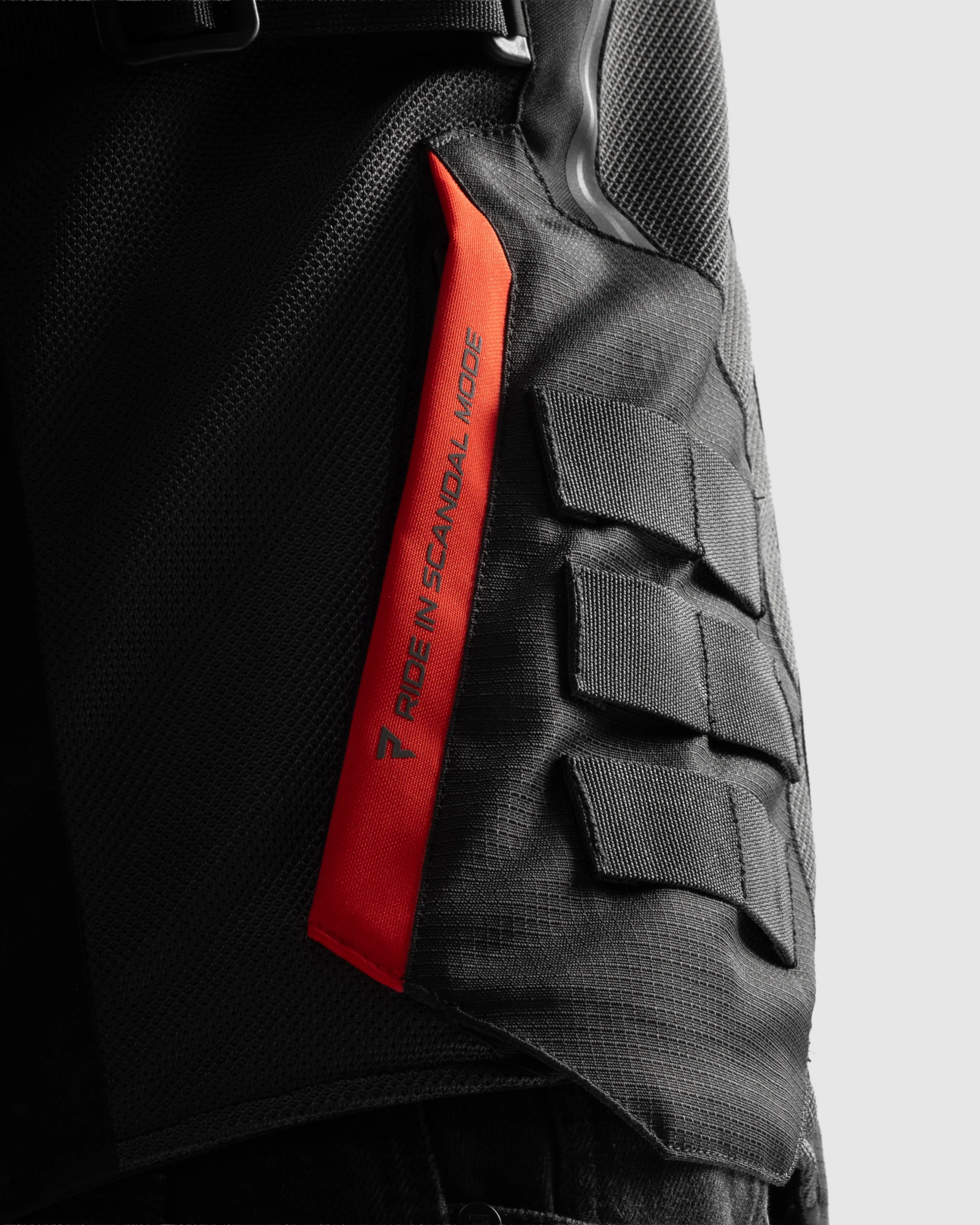 Scandal 3.0 Motorcycle Jacket Red - Image 10