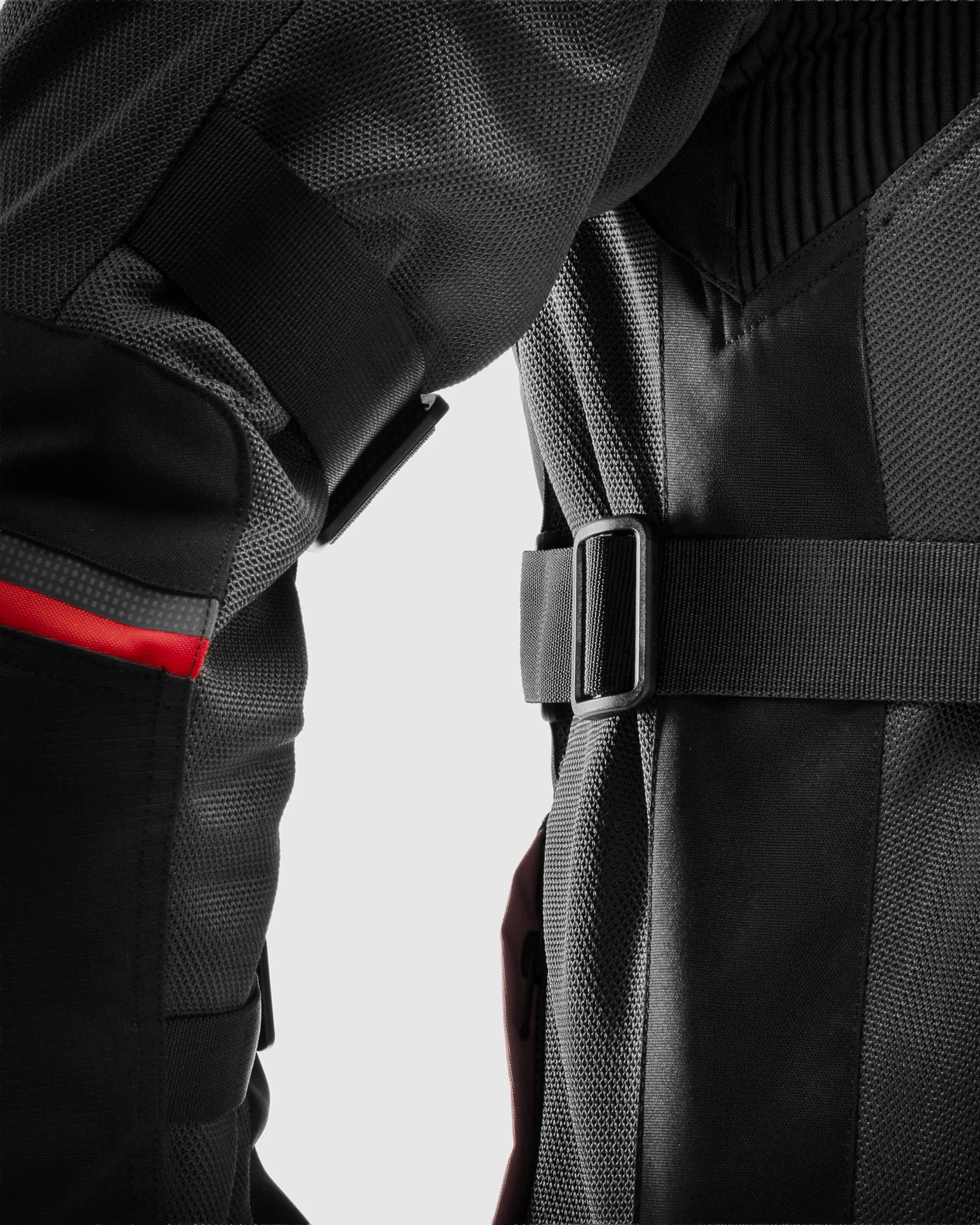 Scandal 3.0 Motorcycle Jacket Red - Image 8
