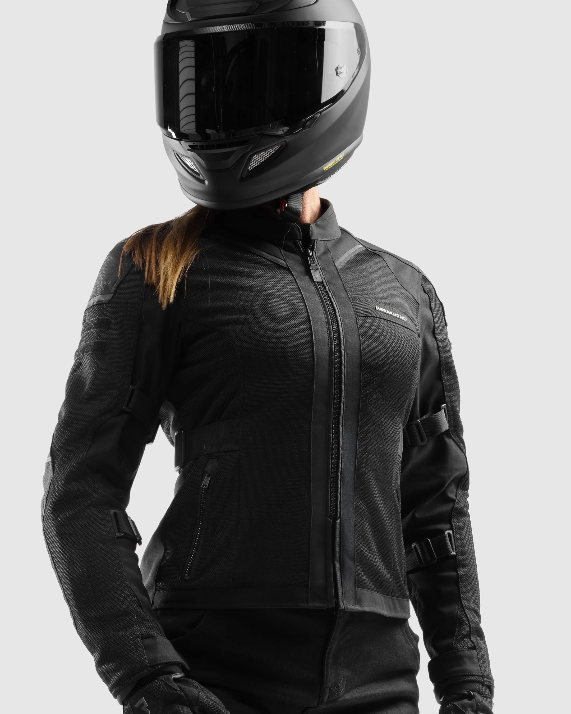 Scandal 3 Women Motorcycle Jacket Black - Image 3