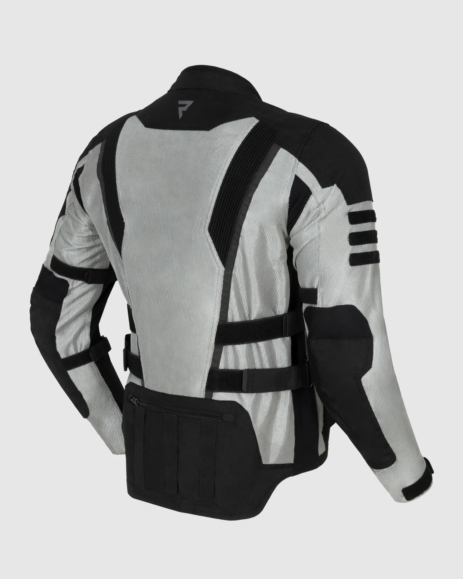 Scandal II Motorcycle Jacket Grey - Image 2