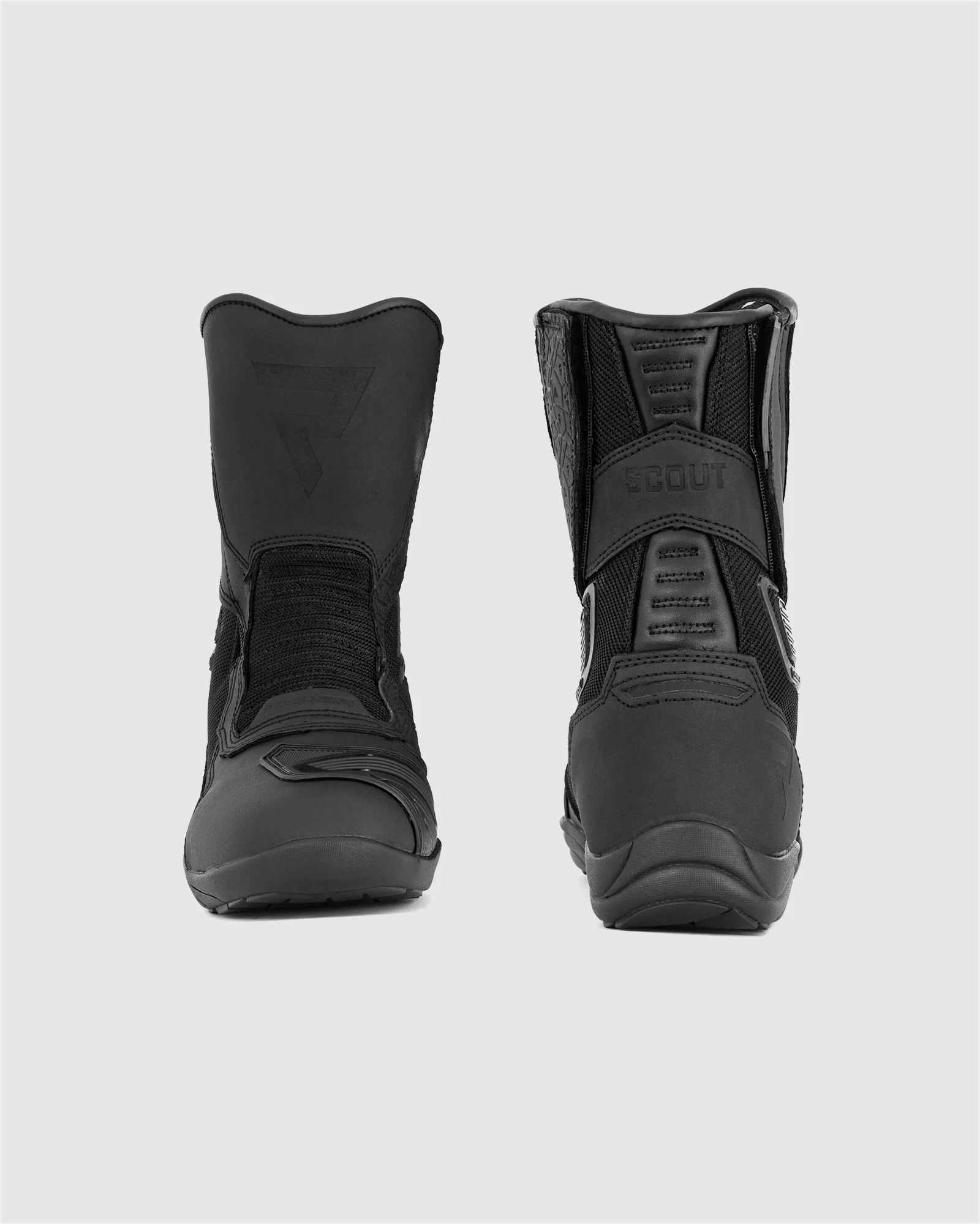 Scout Air Motorcycle Boots Black Matt - Image 2