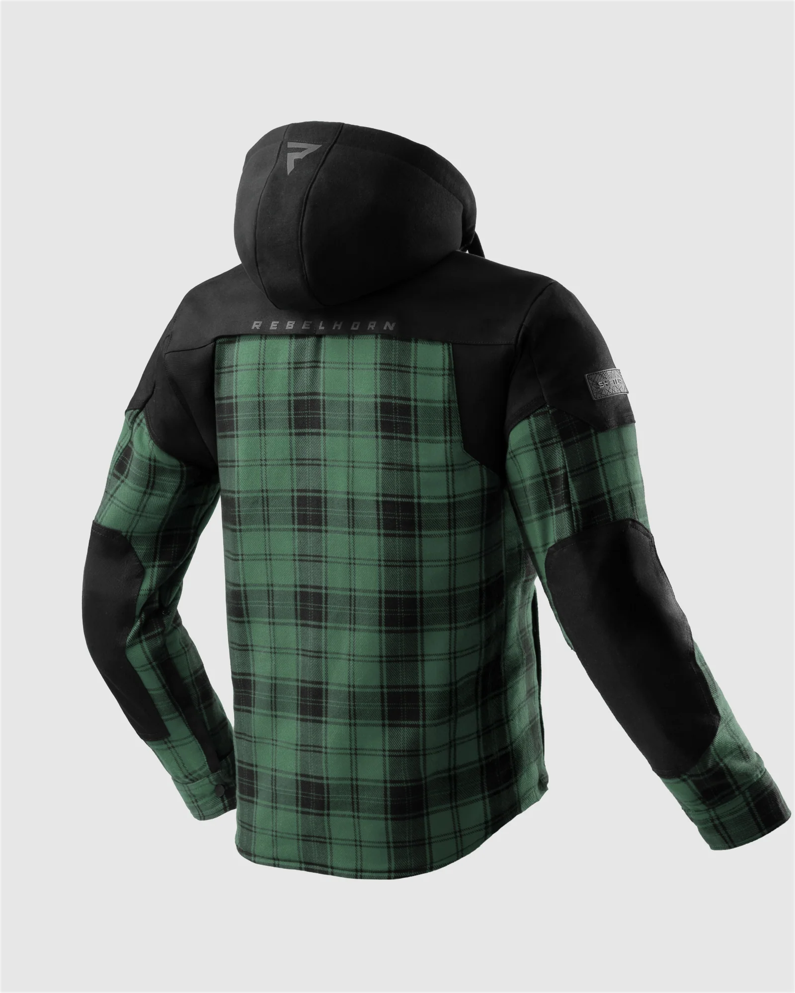 Shifter Motorcycle Shirt Green - Image 3