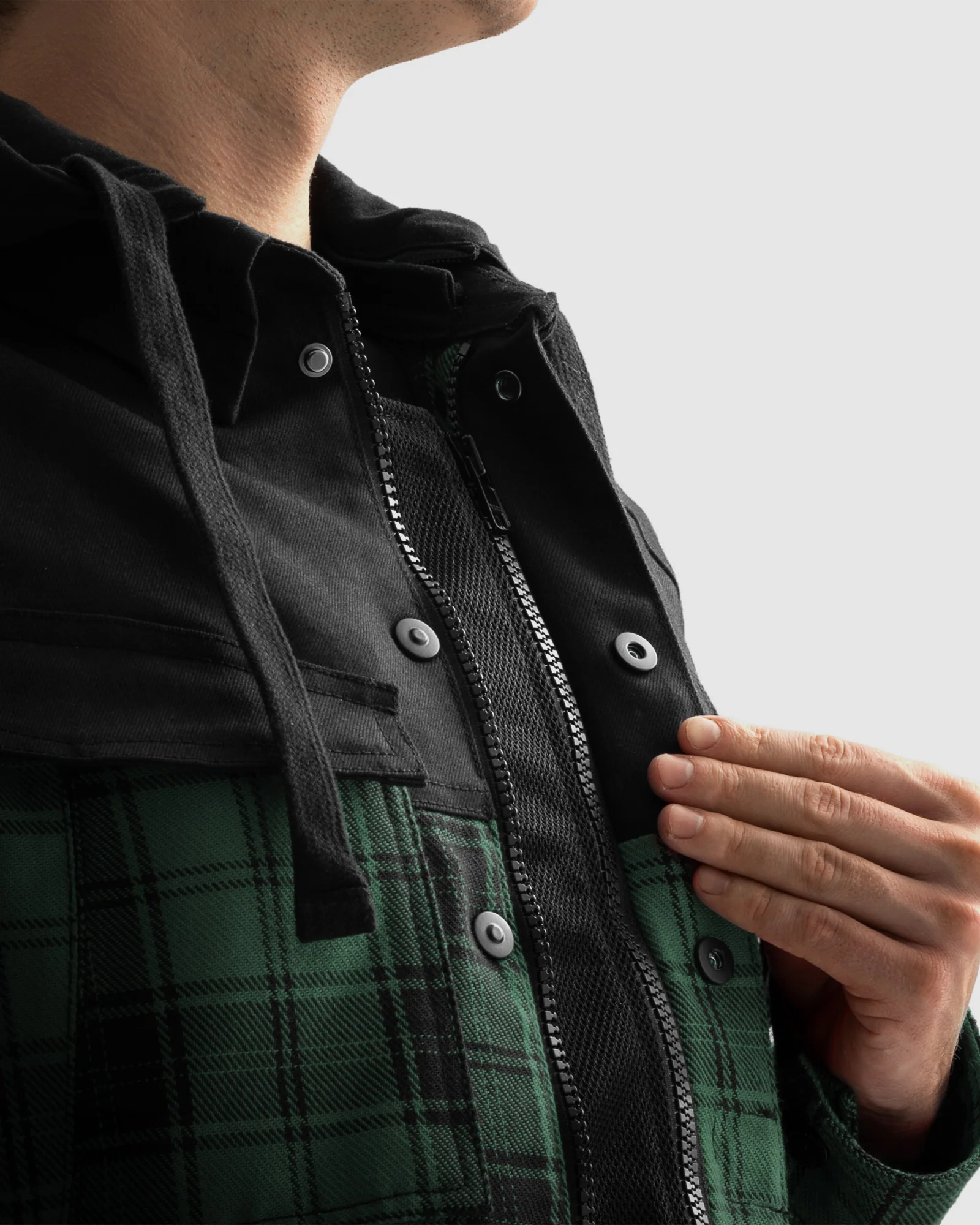 Shifter Motorcycle Shirt Green - Image 6