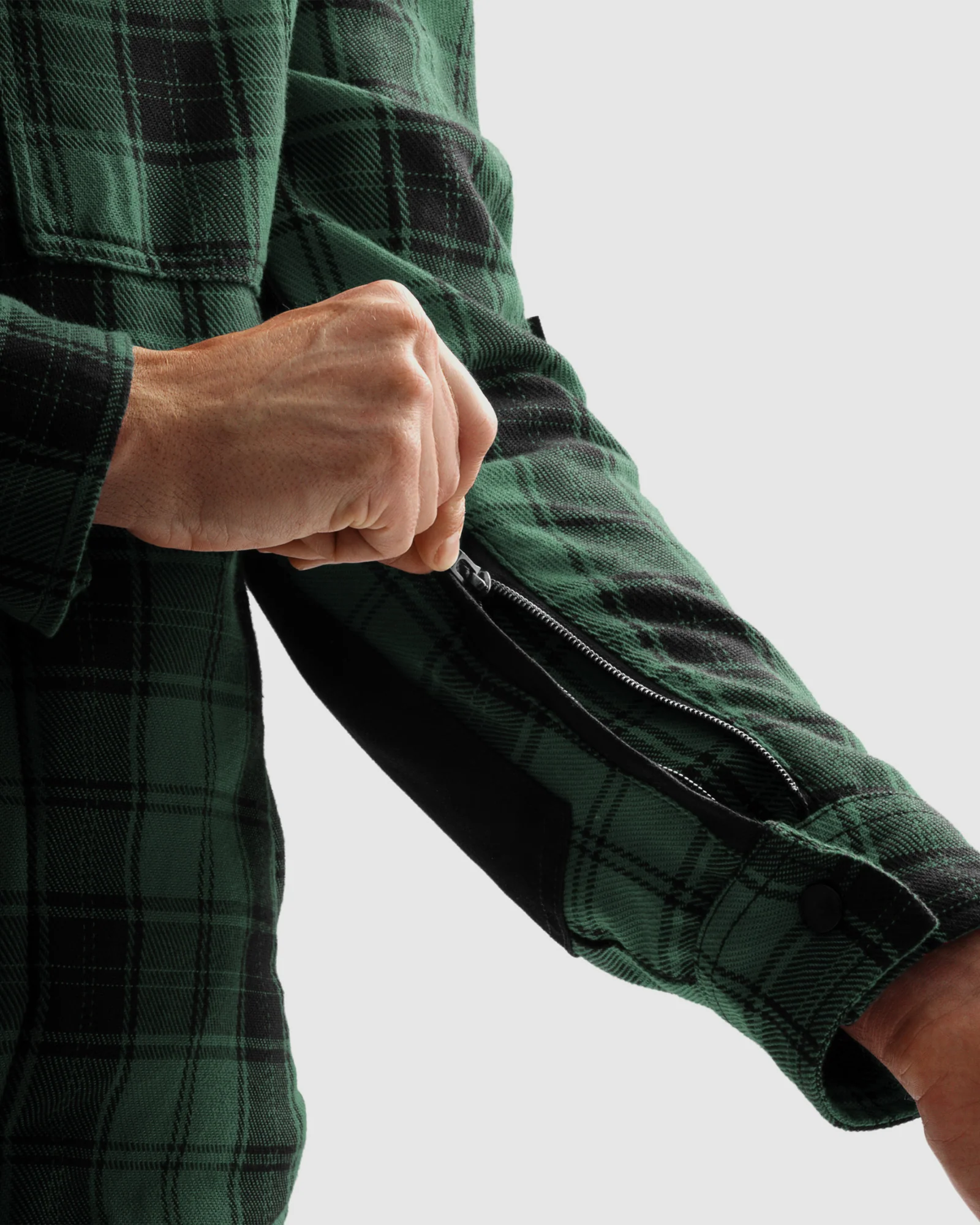 Shifter Motorcycle Shirt Green - Image 9