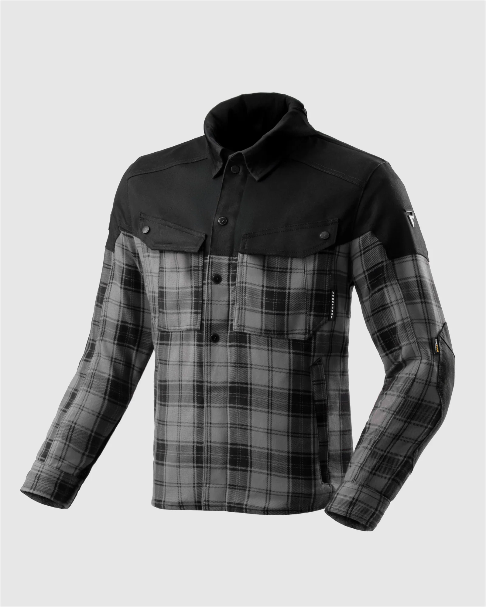 Shifter Motorcycle Shirt Grey - Image 2