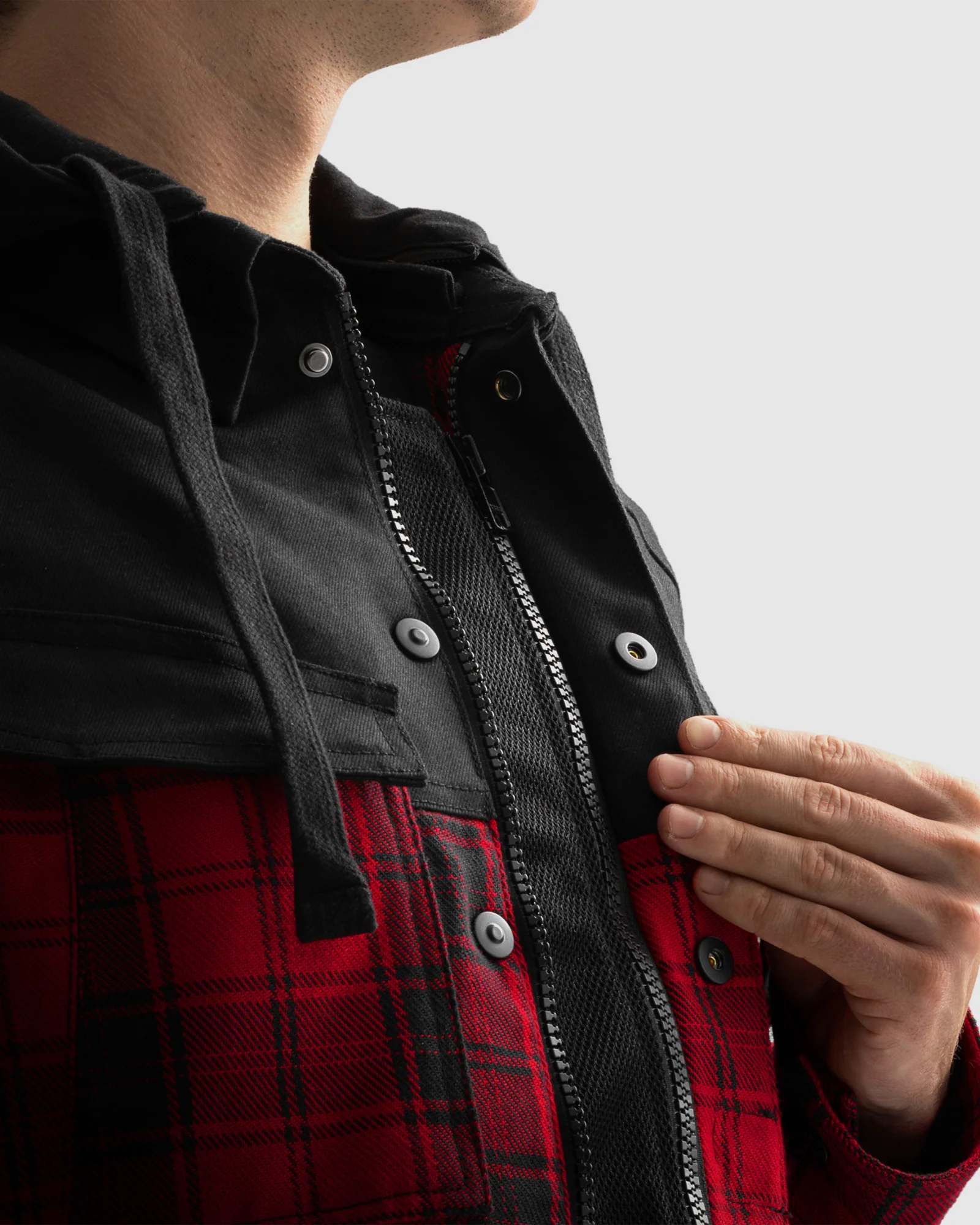 Shifter Motorcycle Shirt Red - Image 6