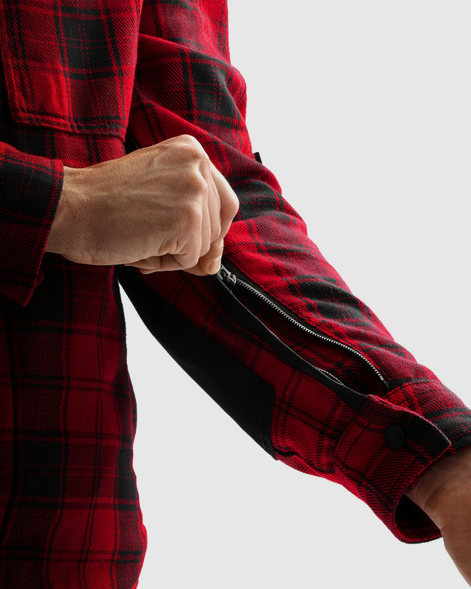 Shifter Motorcycle Shirt Red - Image 9