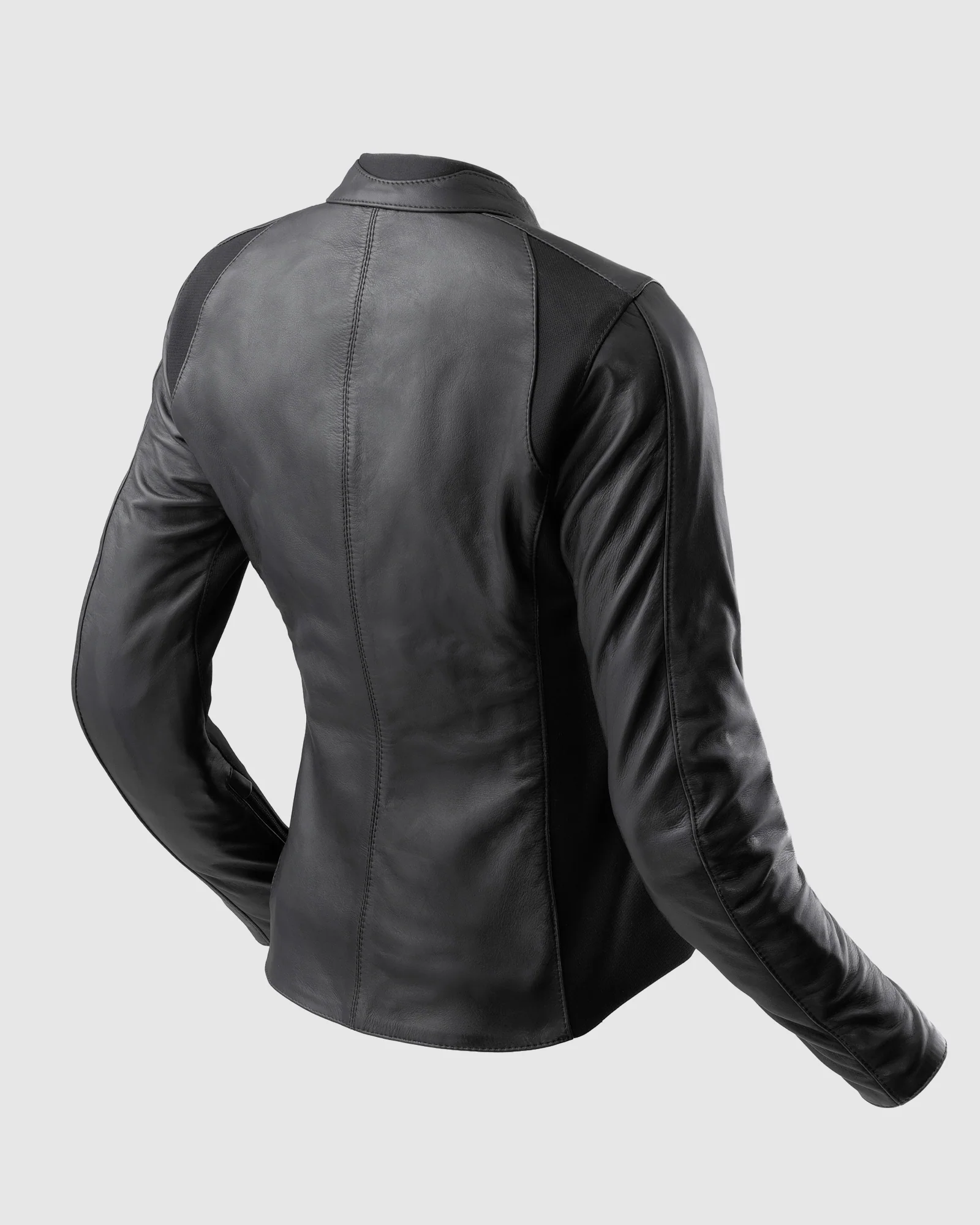 Siena Women's Motorcycle Jacket Black - Image 2
