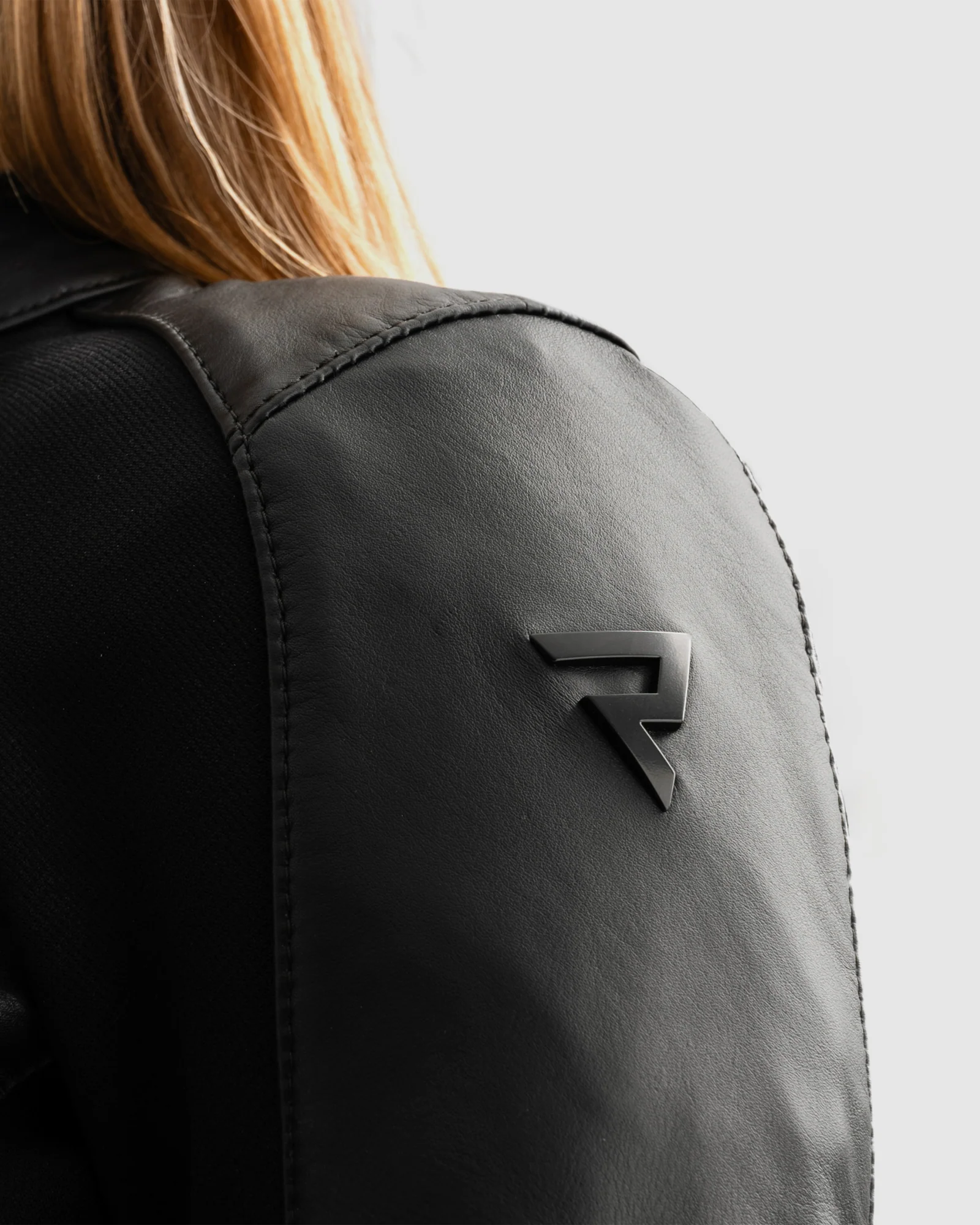 Siena Women's Motorcycle Jacket Black - Image 8