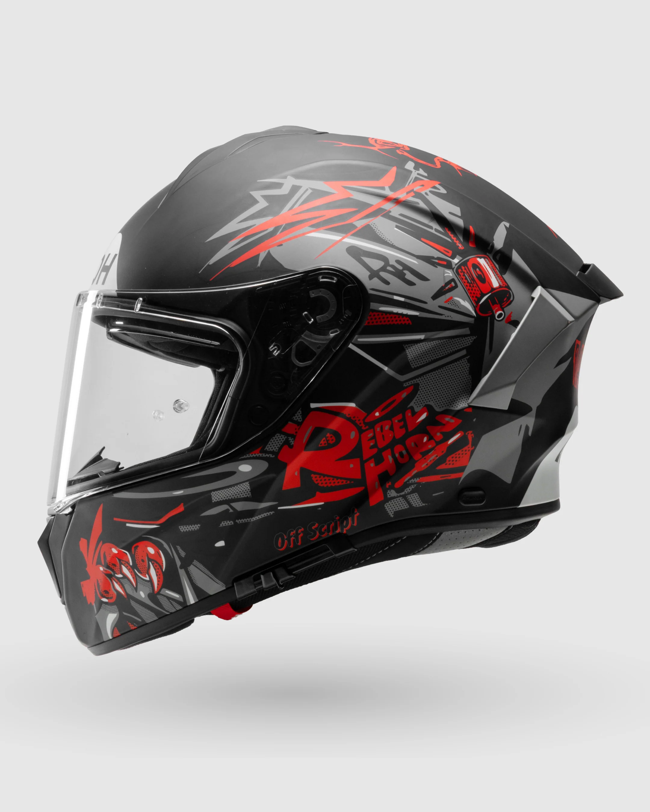 Spark 2 Cruze Motorcycle Helmet Airoh x Rebelhorn - Image 2
