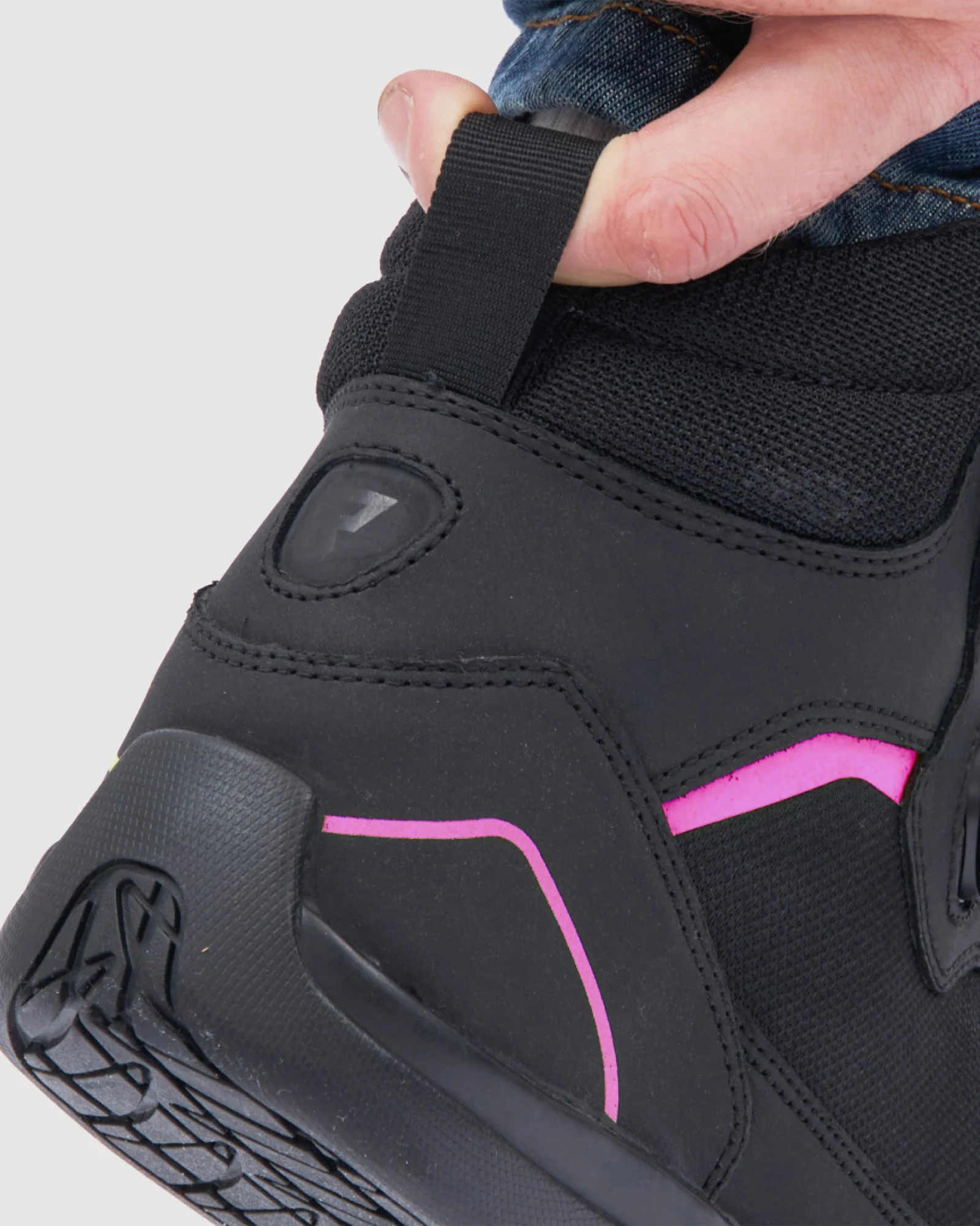 Spark II Women's Motorcycle Boots Pink - Image 7