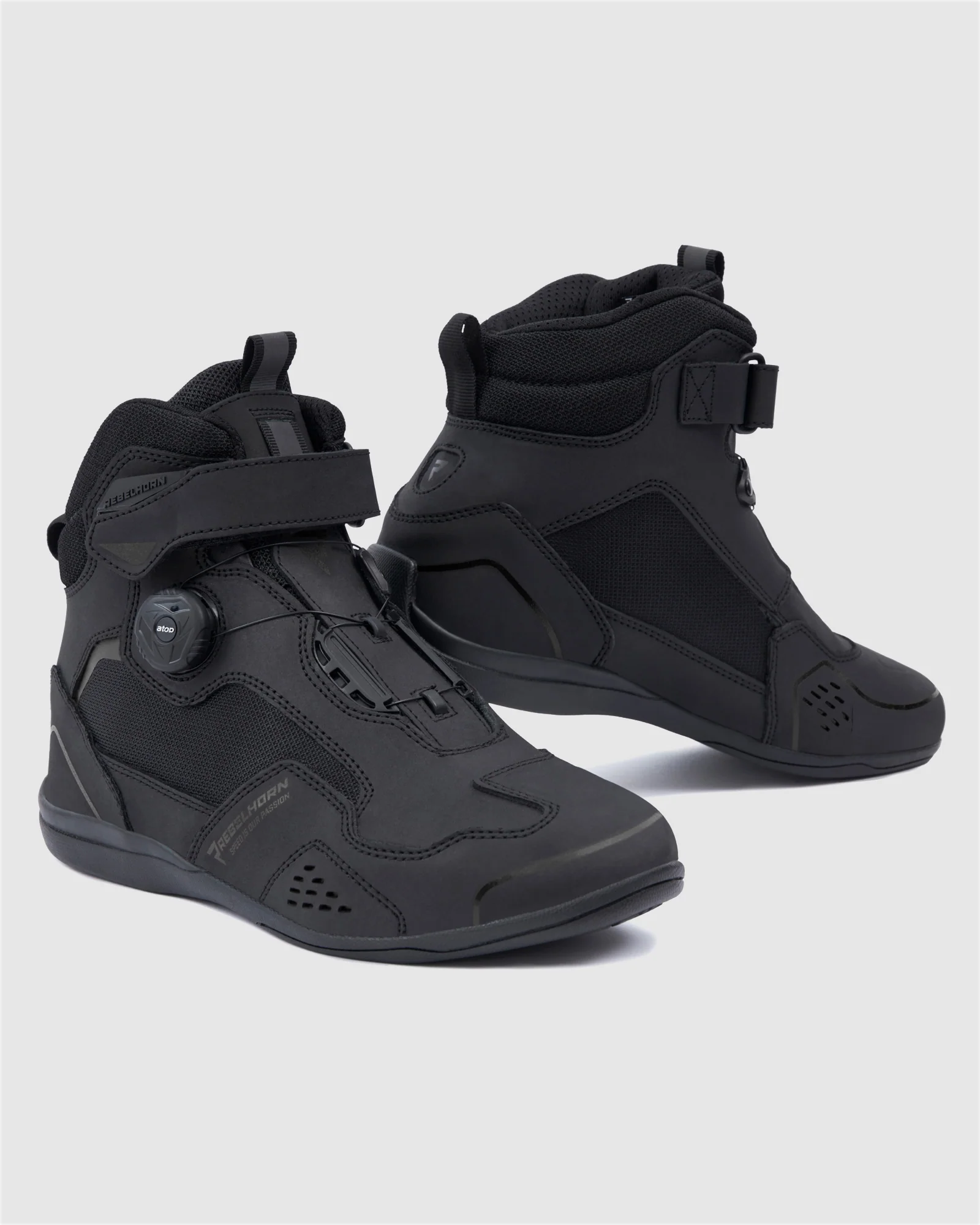 Spark II Motorcycle Boots Black