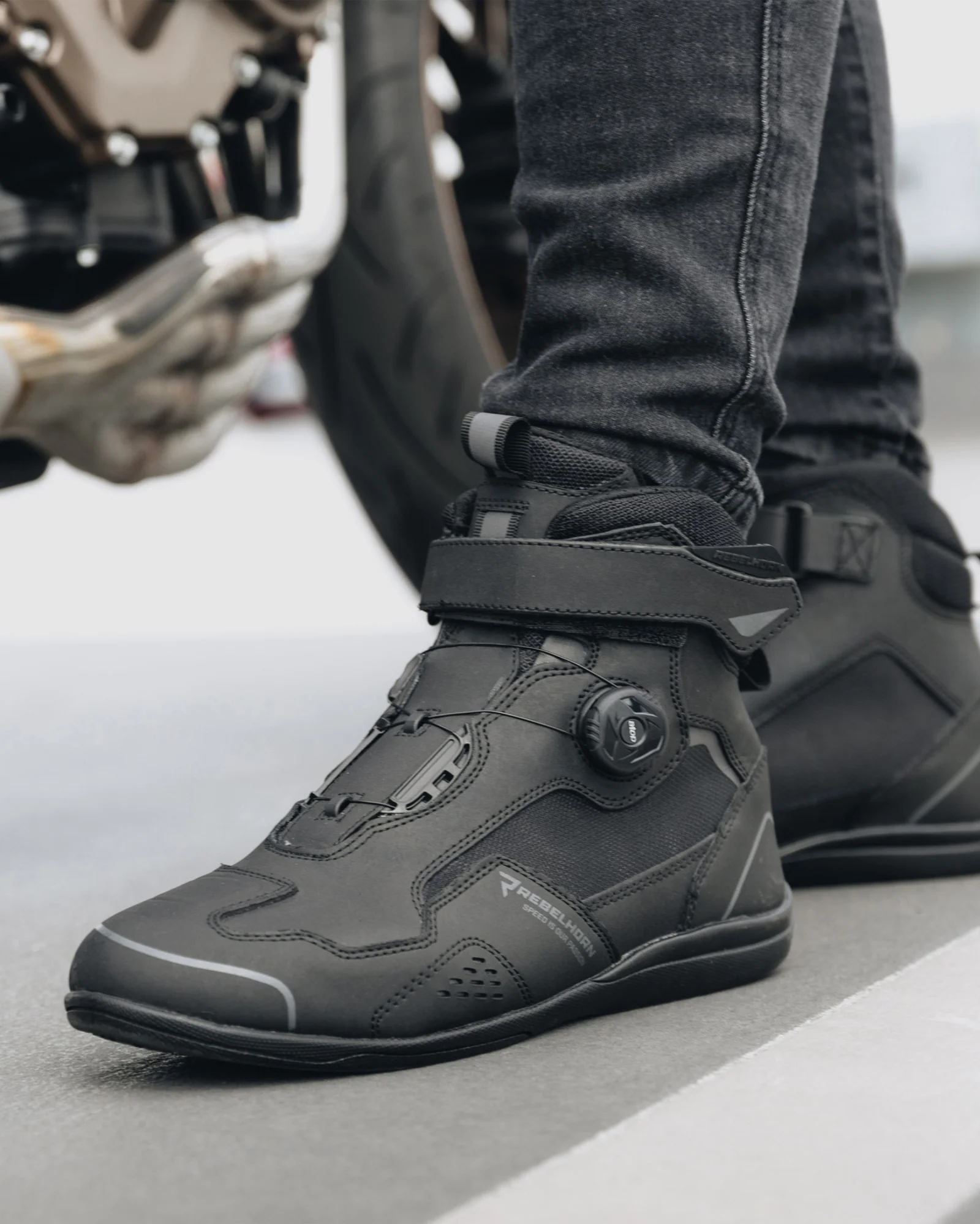Spark II Motorcycle Boots Black - Image 10