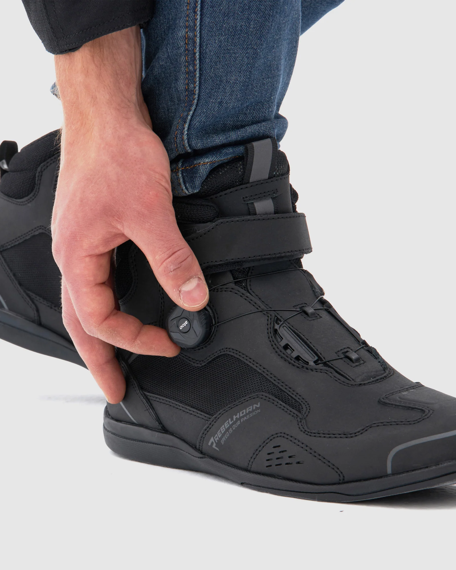 Spark II Motorcycle Boots Black - Image 4