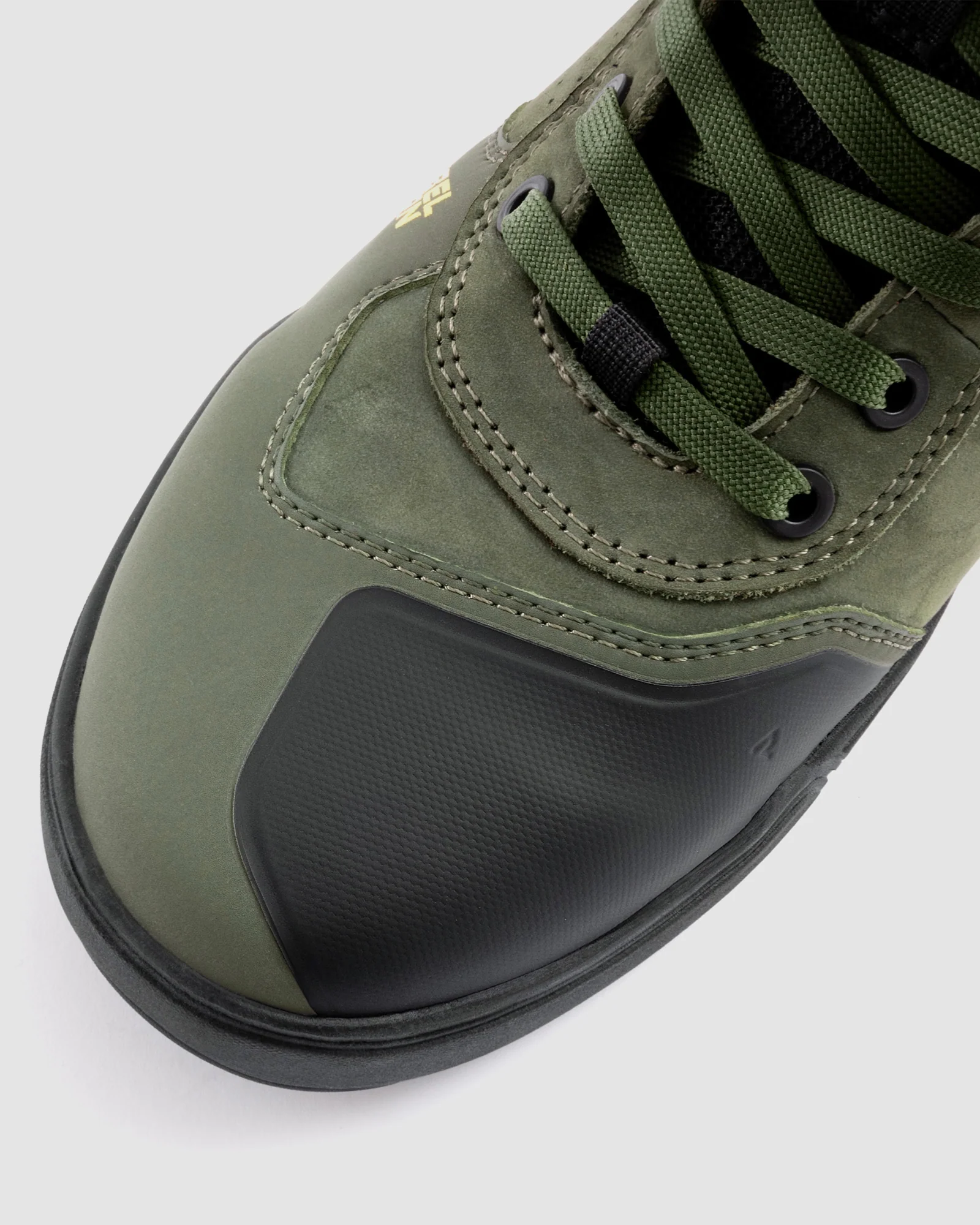 Spike Motorcycle Boots Olive - Image 7