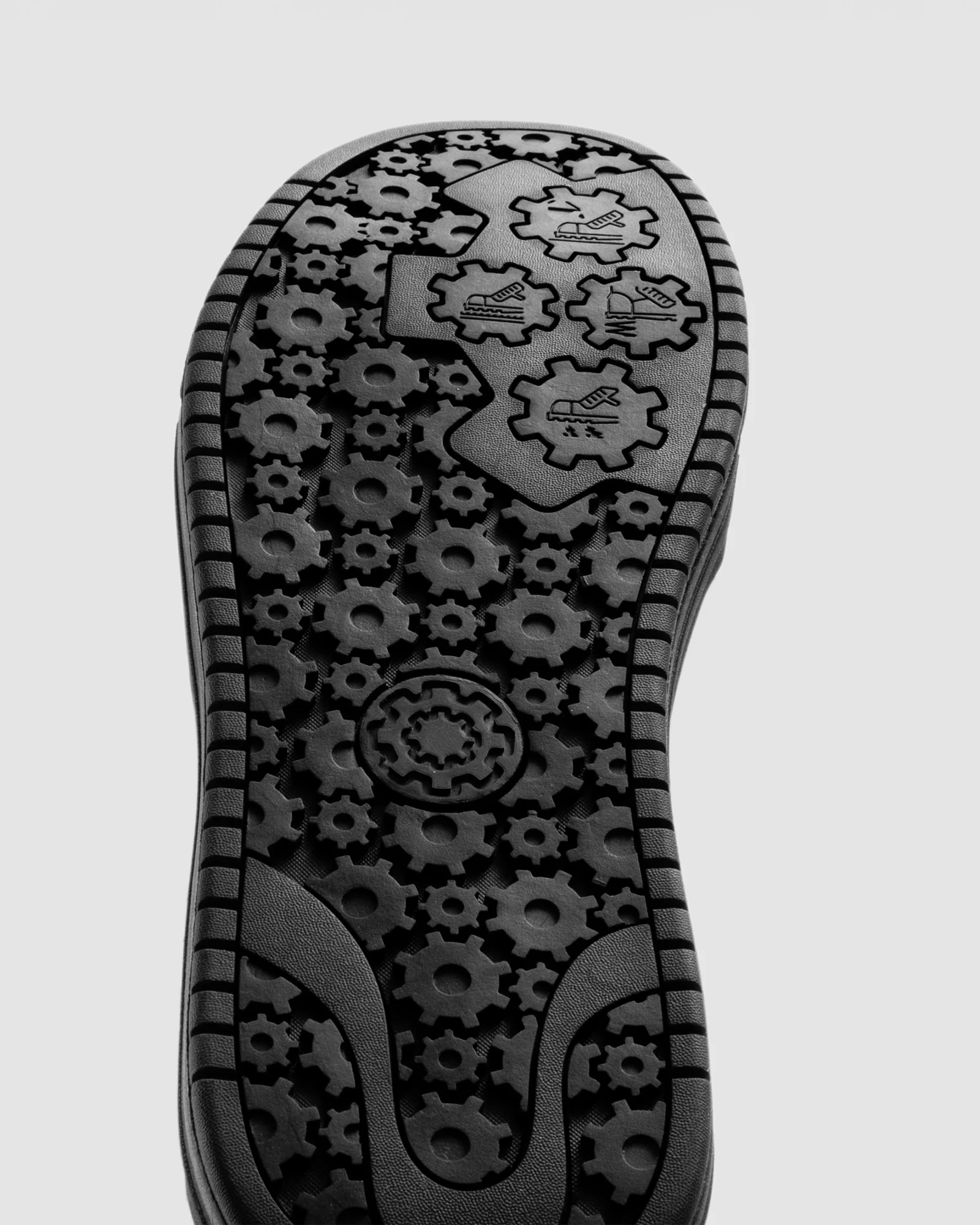 Spike Waterproof Motorcycle Boots Black - Image 10