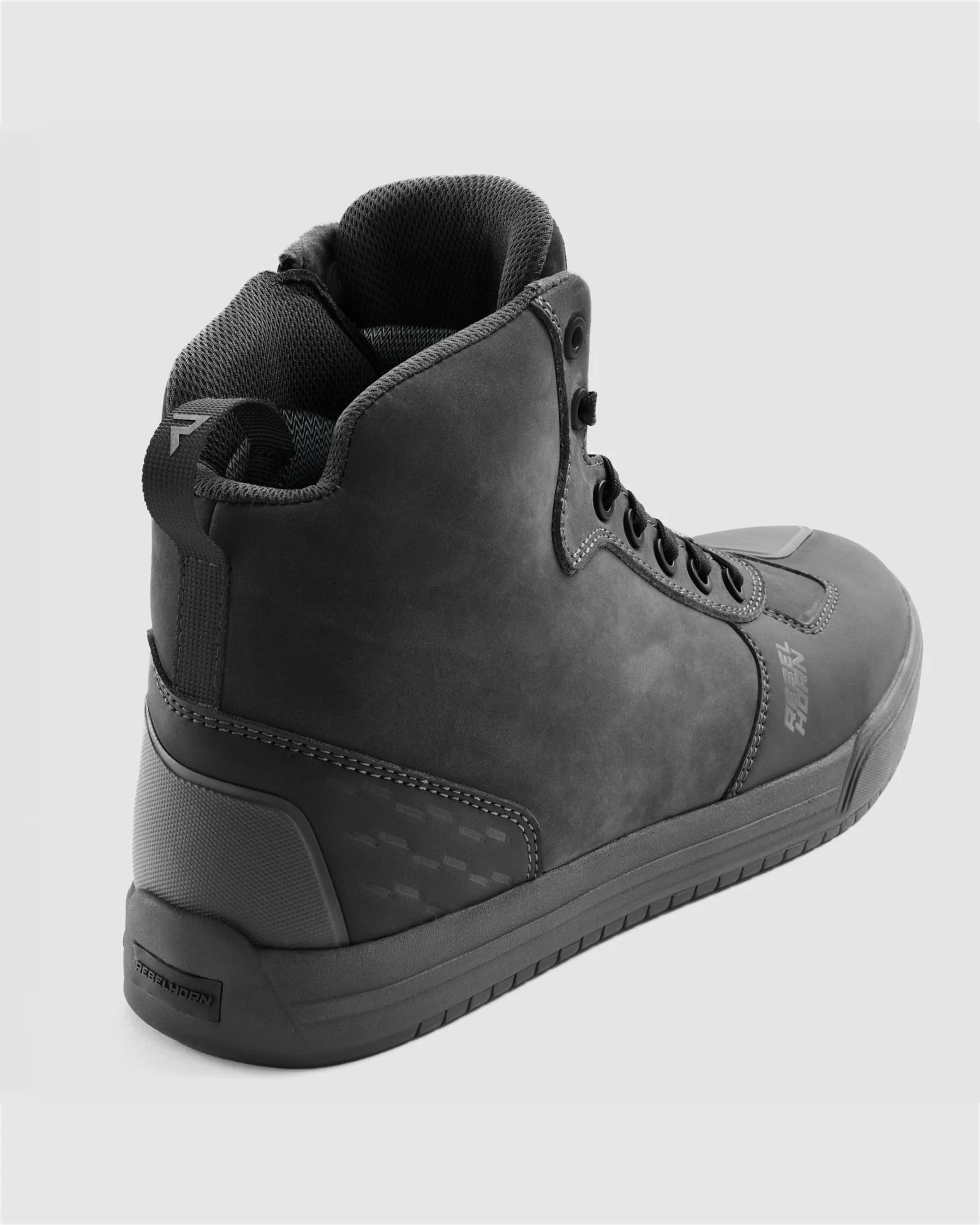 Spike Waterproof Motorcycle Boots Black - Image 2