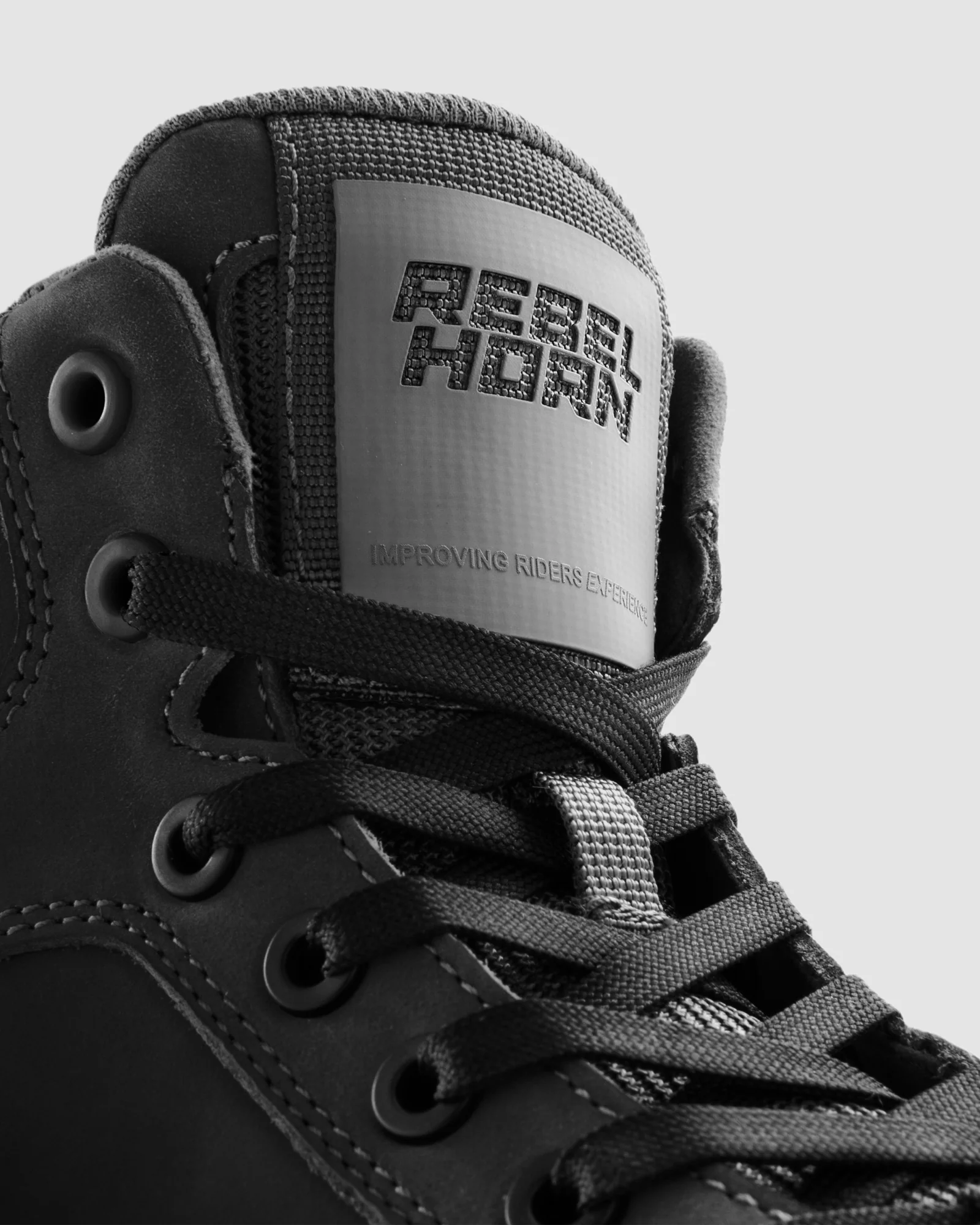 Spike Waterproof Motorcycle Boots Black - Image 5