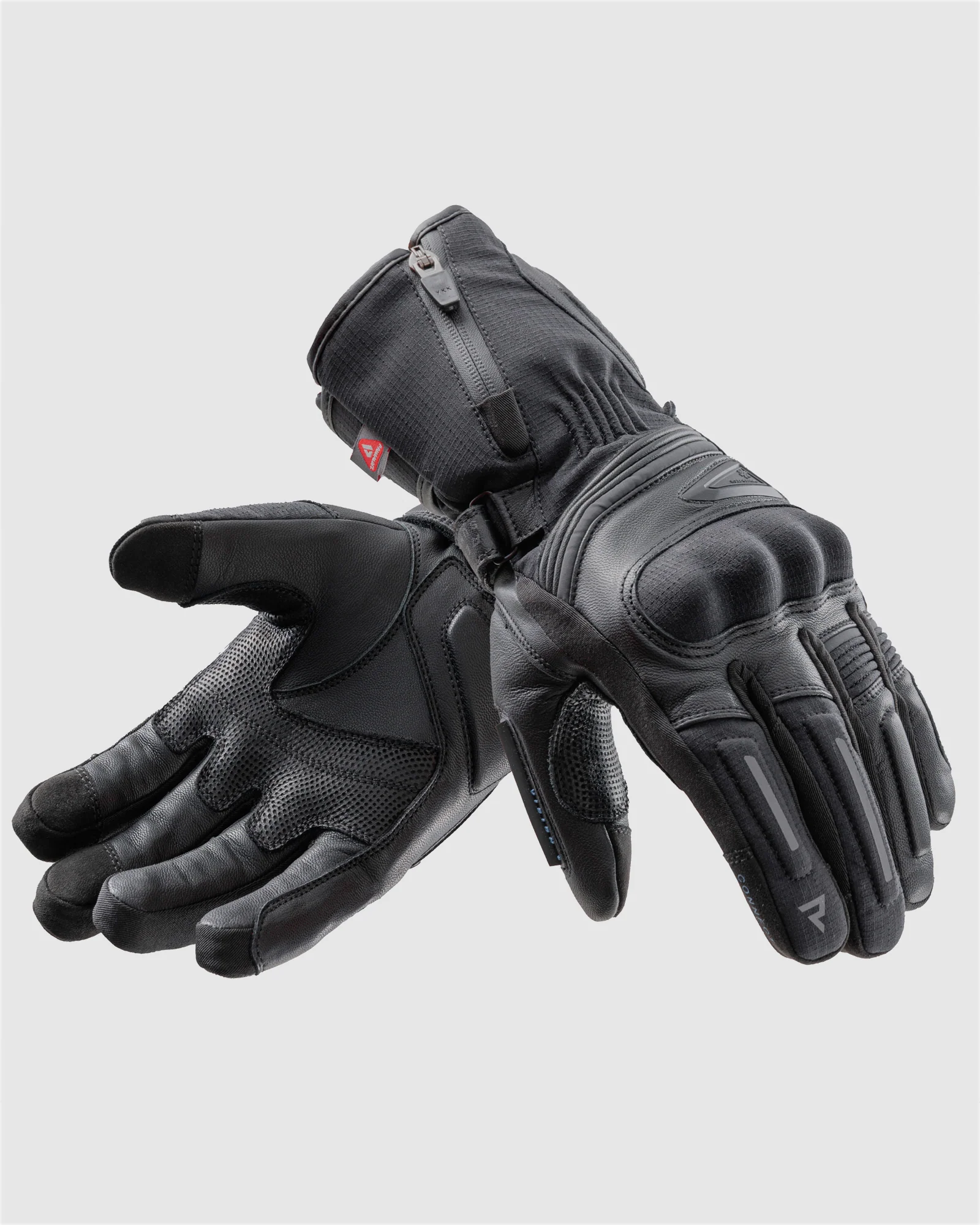 Summit Waterproof Motorcycle Gloves Black