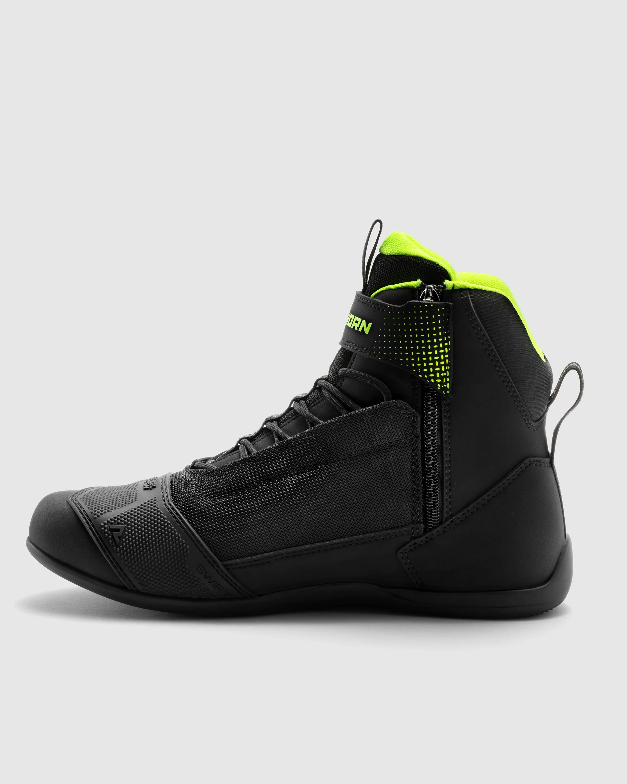 Swift Motorcycle Boots Fluo Yellow - Image 5