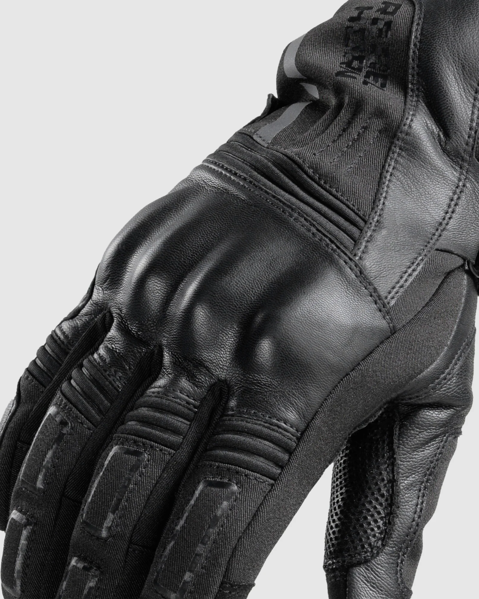 Tracer Waterproof Motorcycle Gloves Black - Image 5