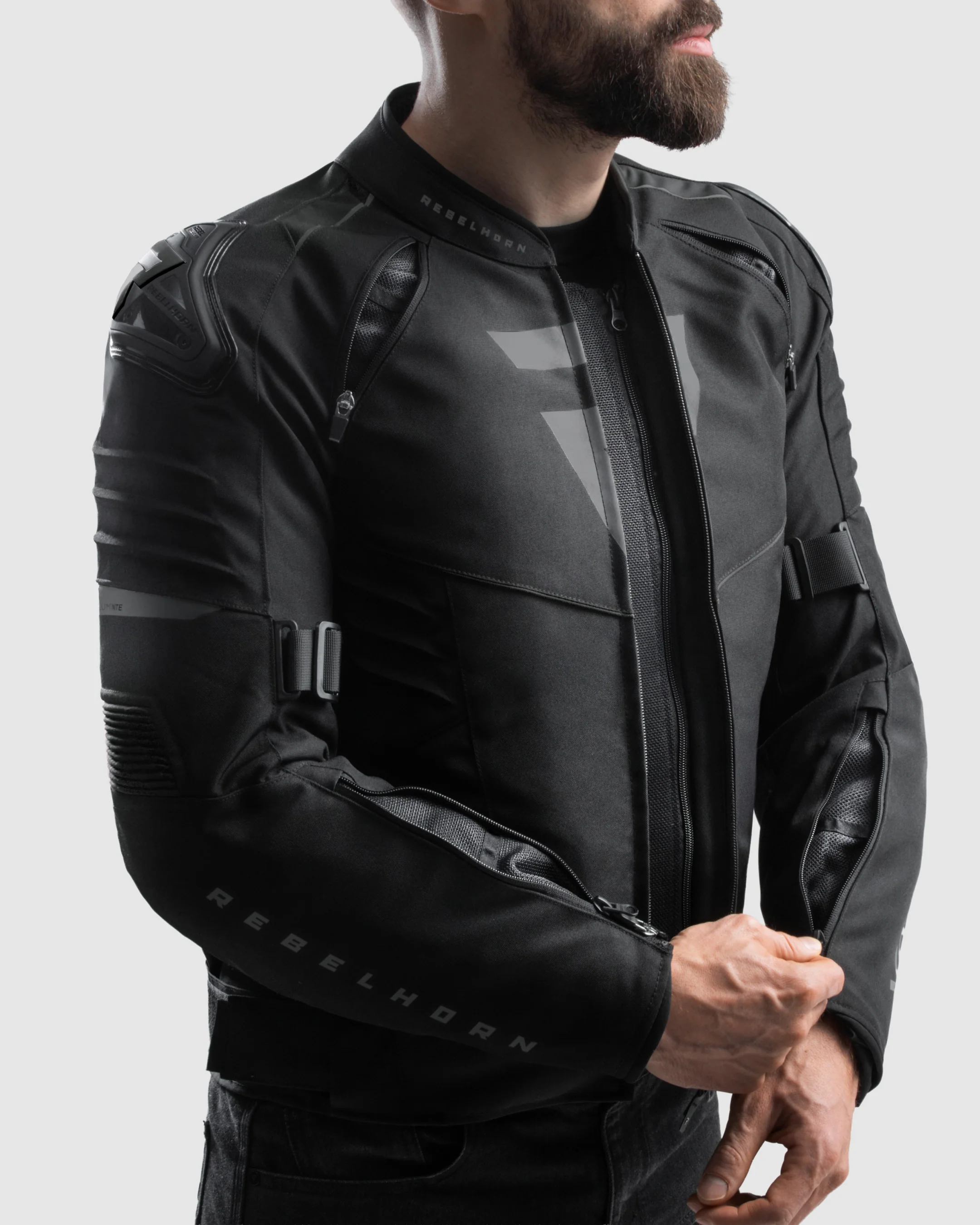 Vandal 2 TEX Motorcycle Jacket Black - Image 4