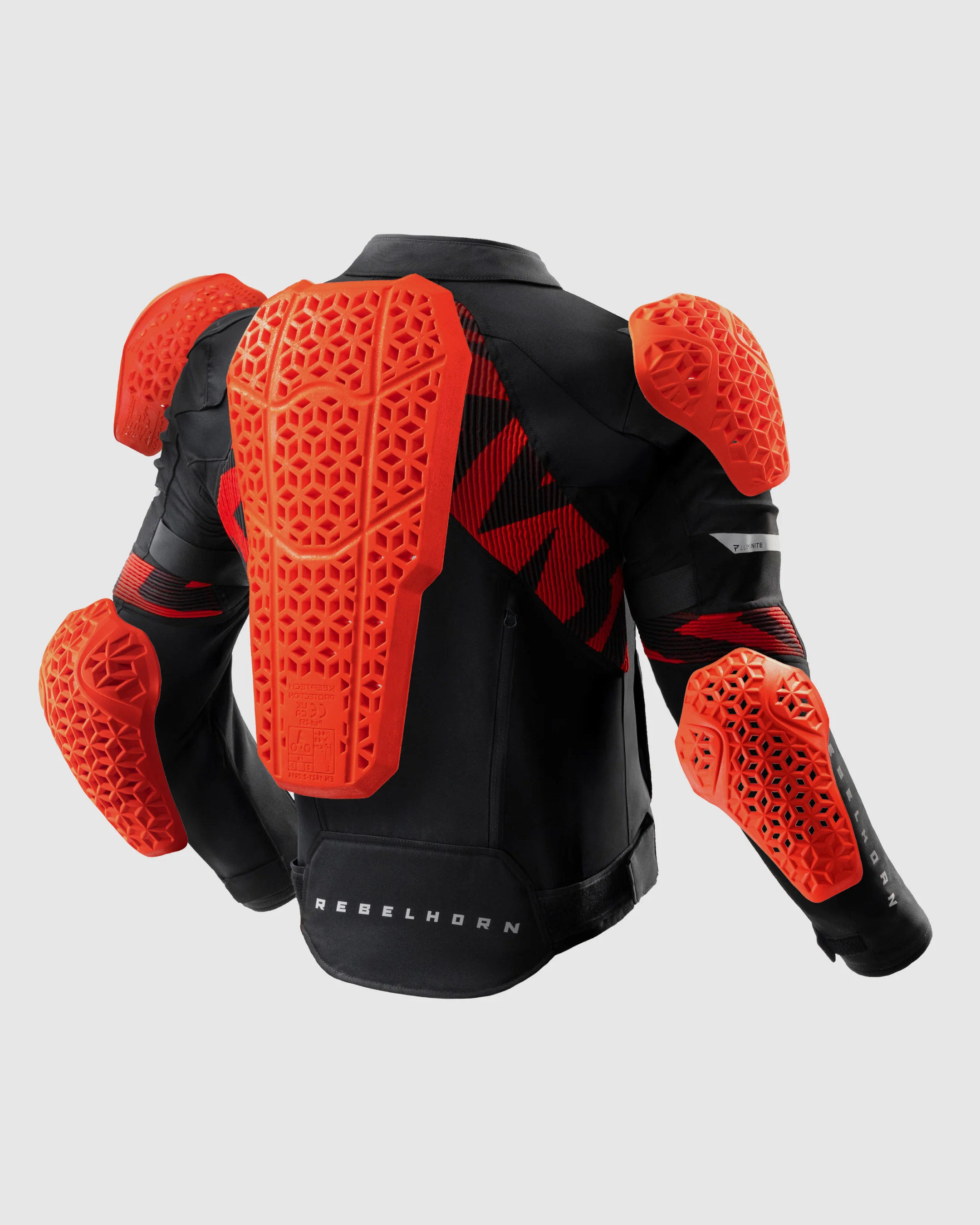 Vandal 2 TEX Motorcycle Jacket Red - Image 15