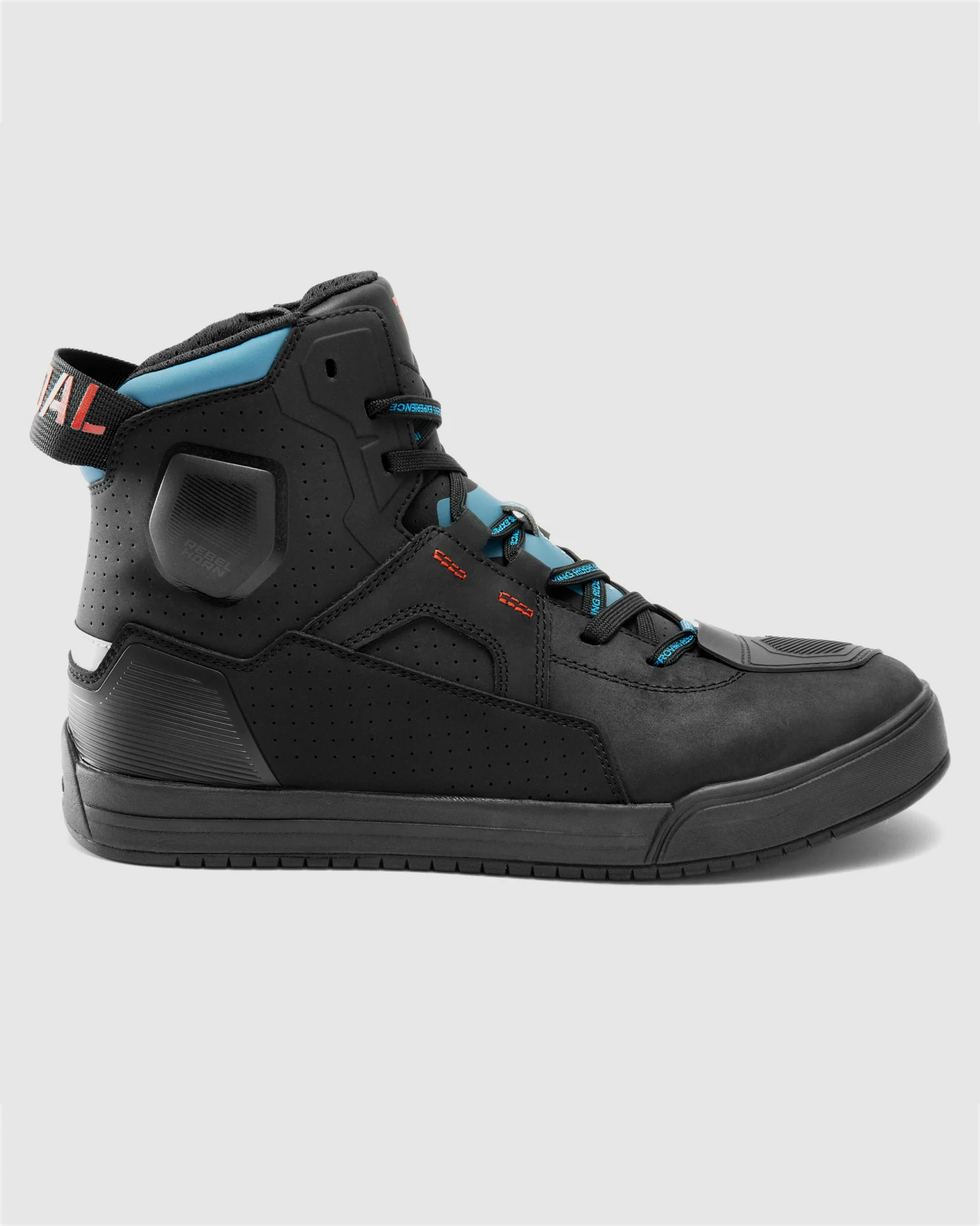 Vandal II Motorcycle Boots Blue - Image 3