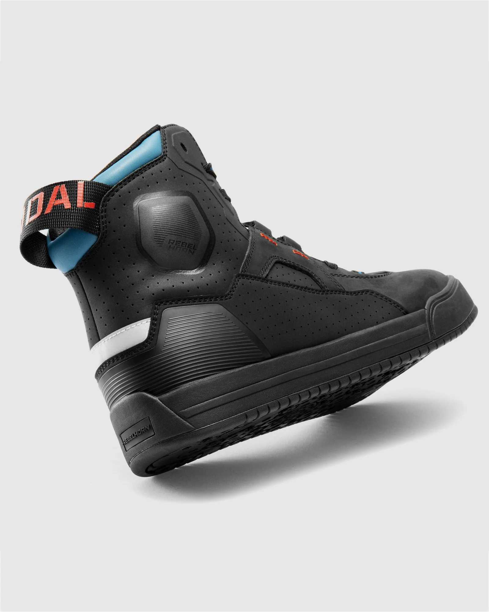 Vandal II Motorcycle Boots Blue - Image 4