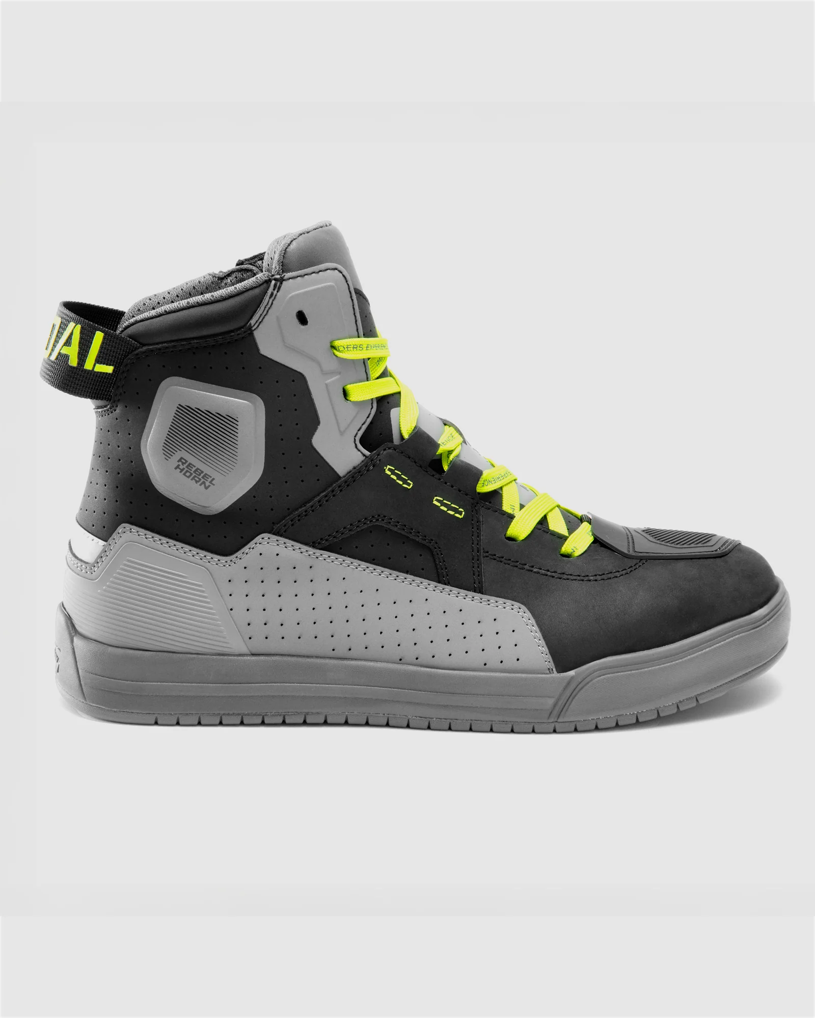 Vandal II Motorcycle Boots Grey - Image 3